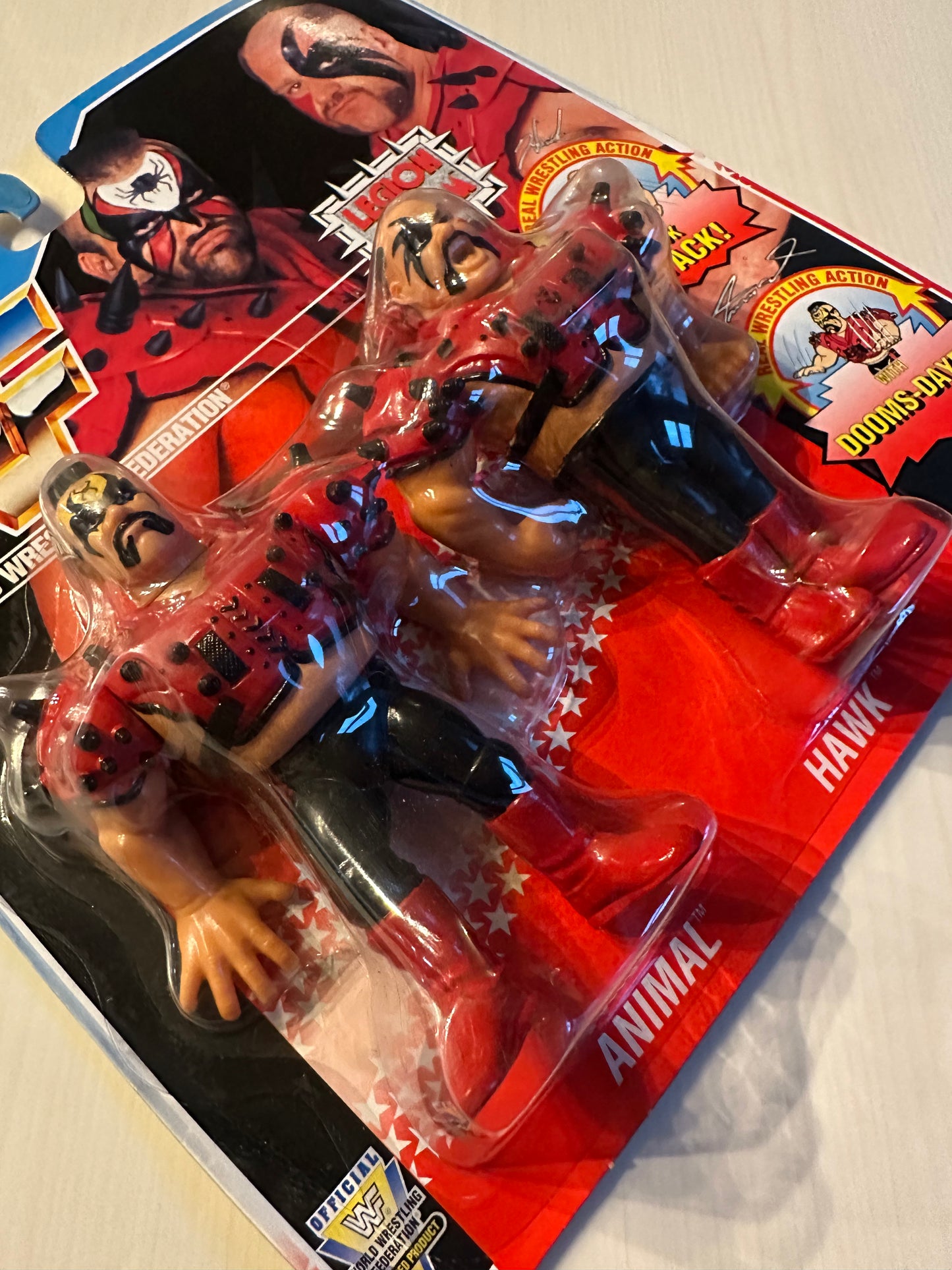 The Legion of Doom Series 2 WWF Hasbro MOC figure