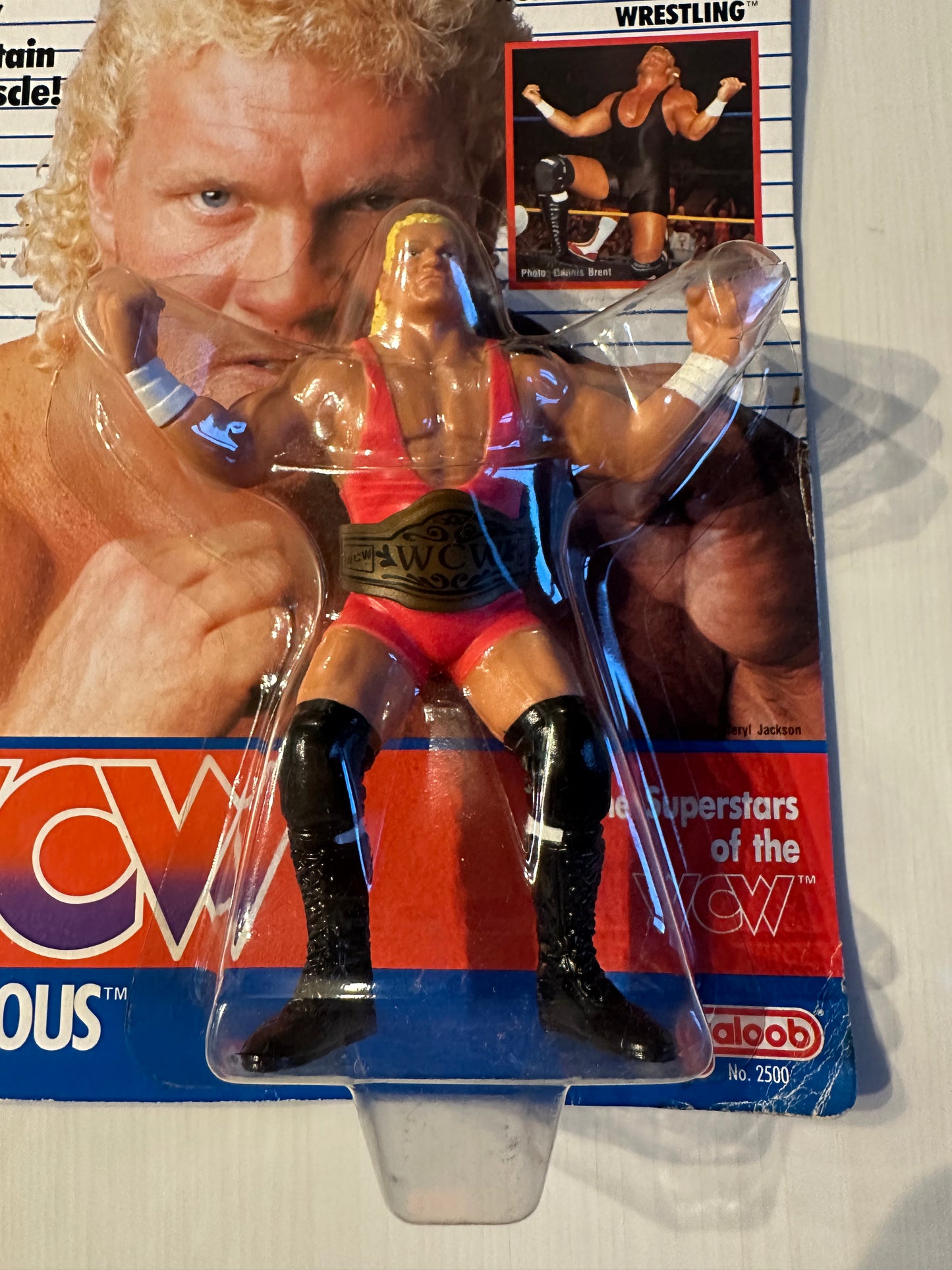 Sid Vicious WCW Galoob UK Exclusive