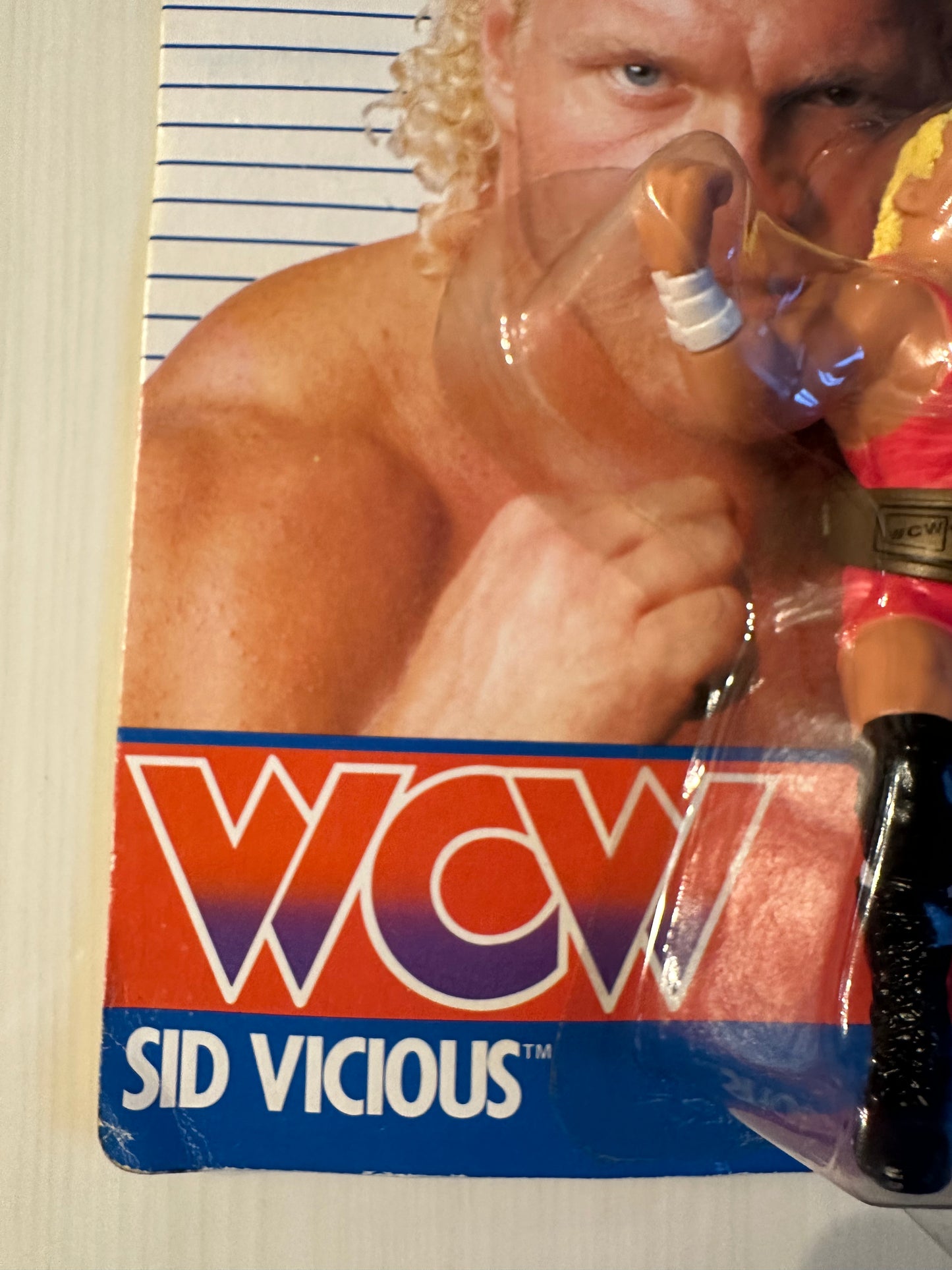 Sid Vicious WCW Galoob UK Exclusive