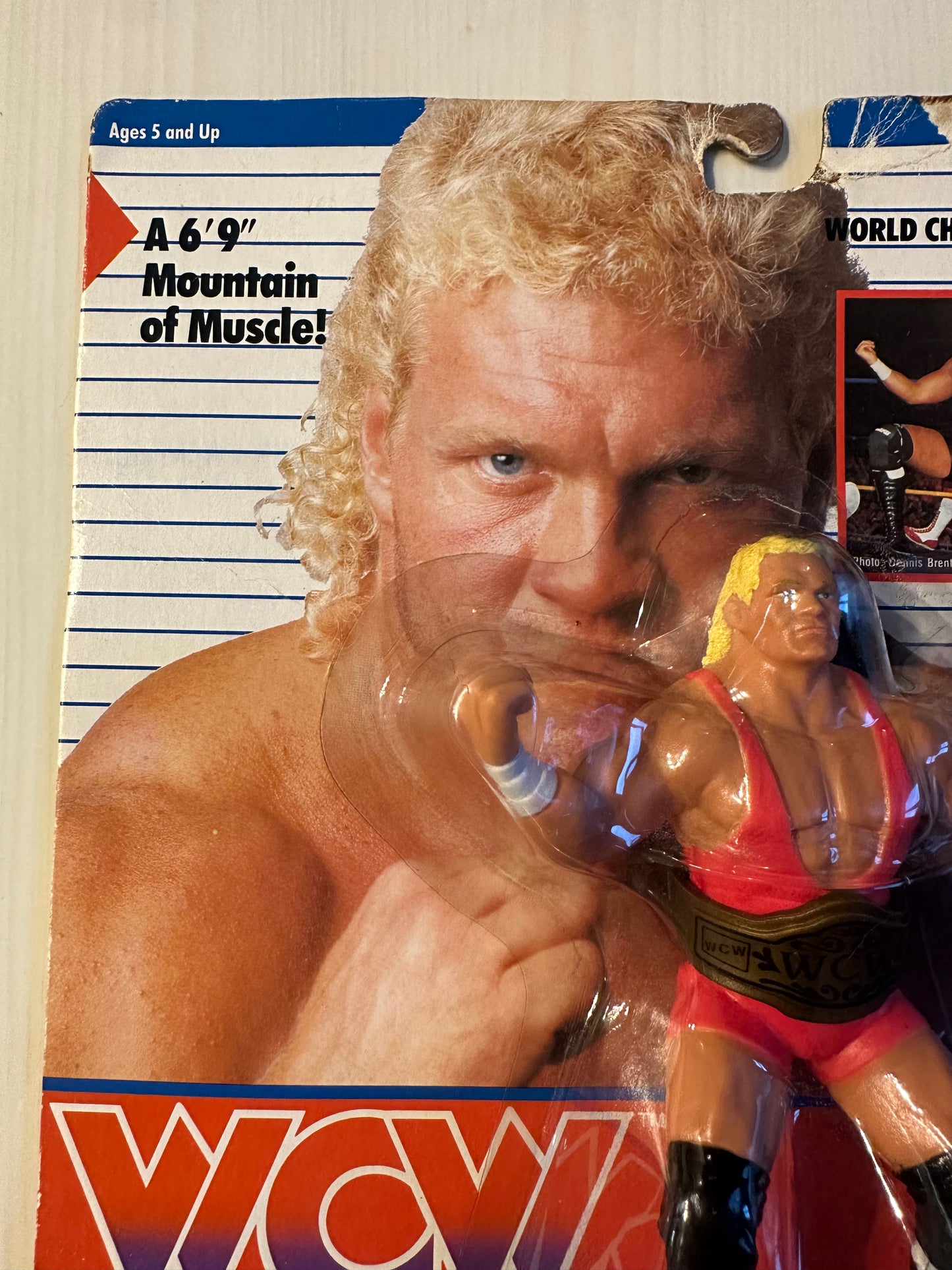 Sid Vicious WCW Galoob UK Exclusive