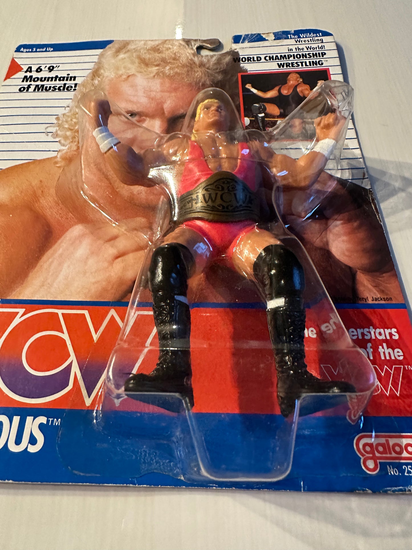 Sid Vicious WCW Galoob UK Exclusive
