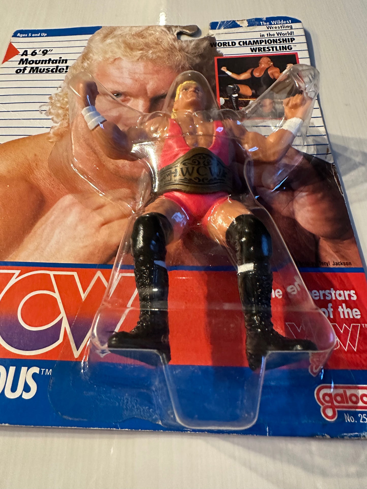 Sid Vicious WCW Galoob UK Exclusive