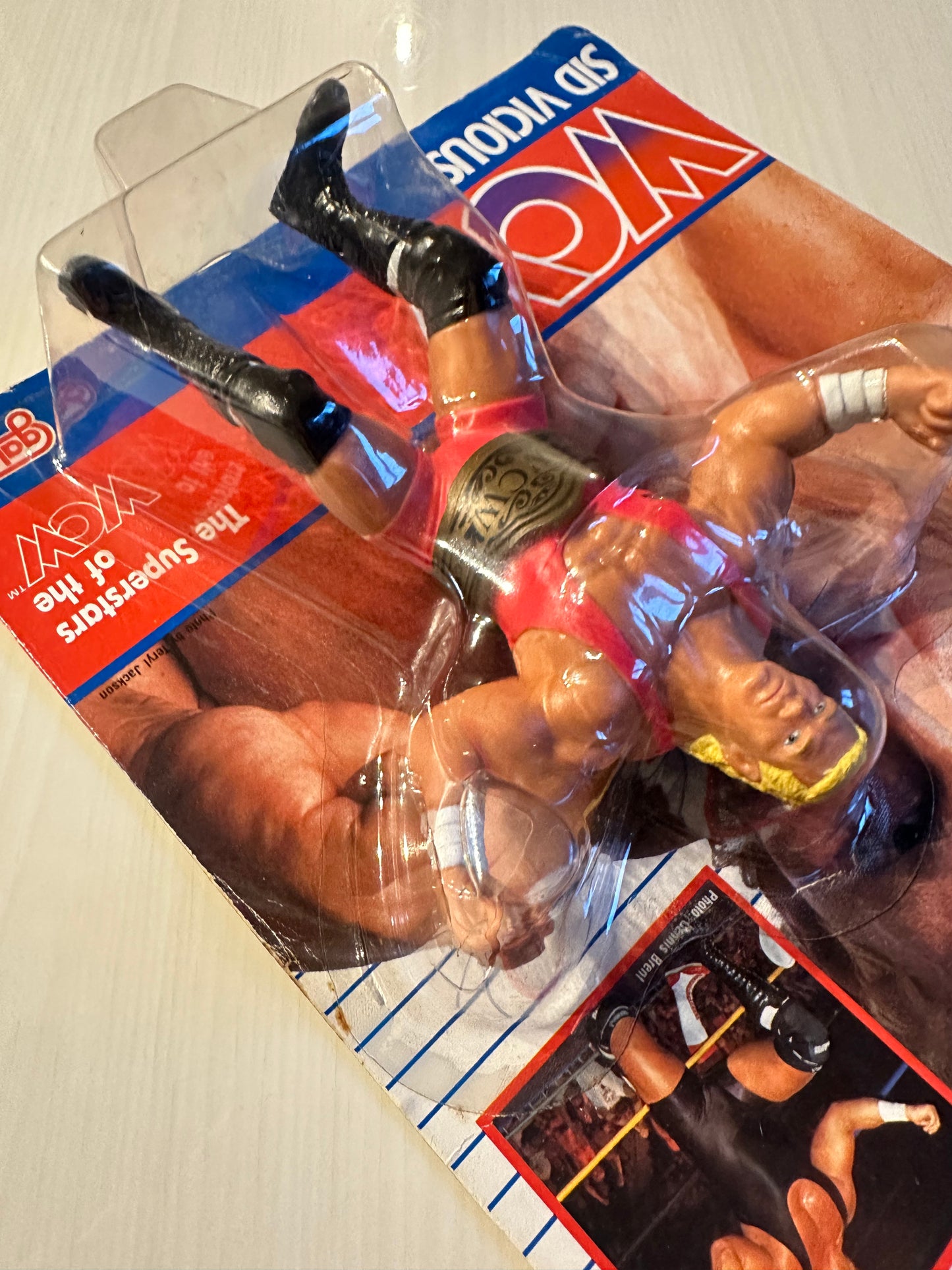 Sid Vicious WCW Galoob UK Exclusive