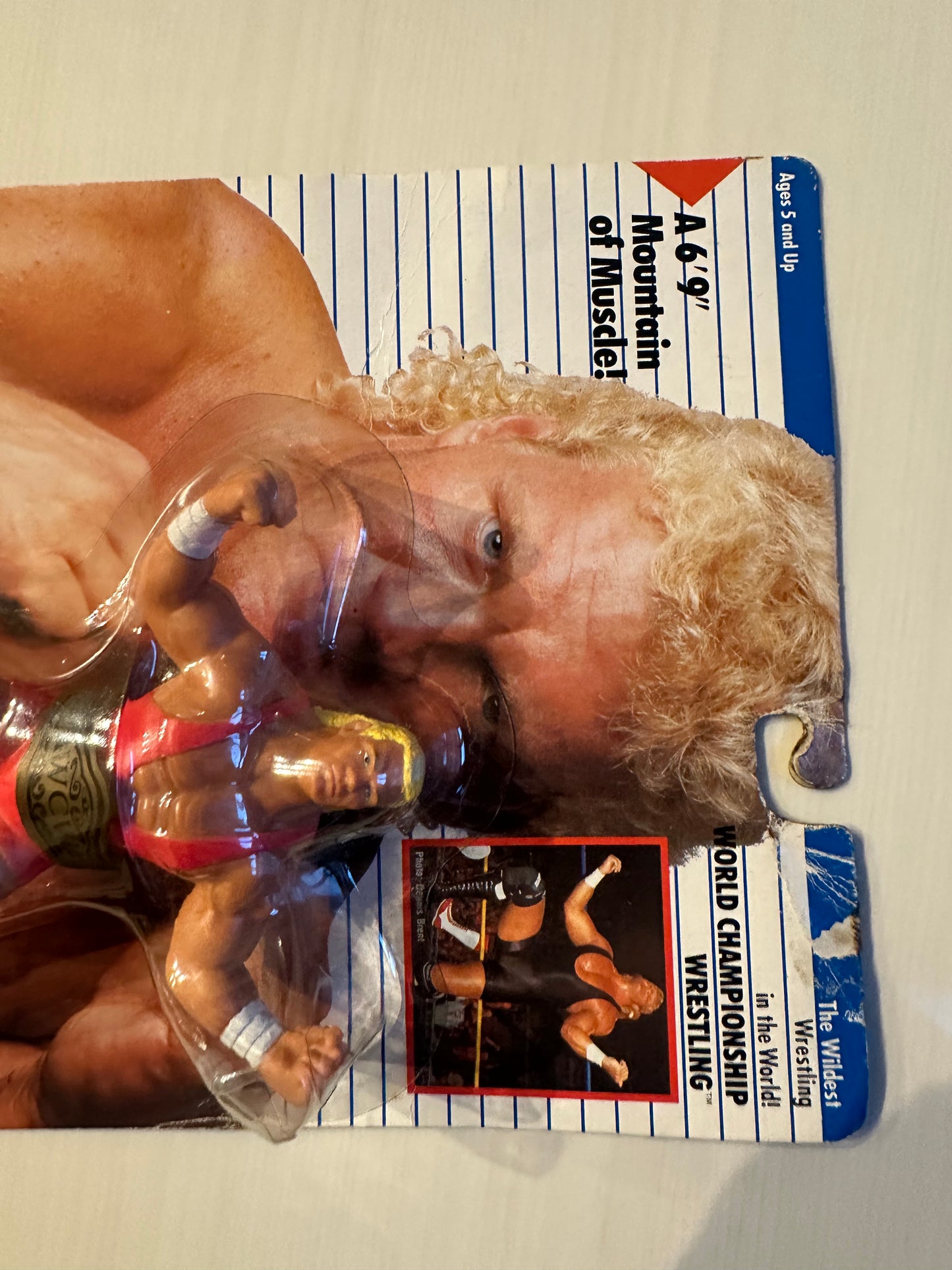 Sid Vicious WCW Galoob UK Exclusive