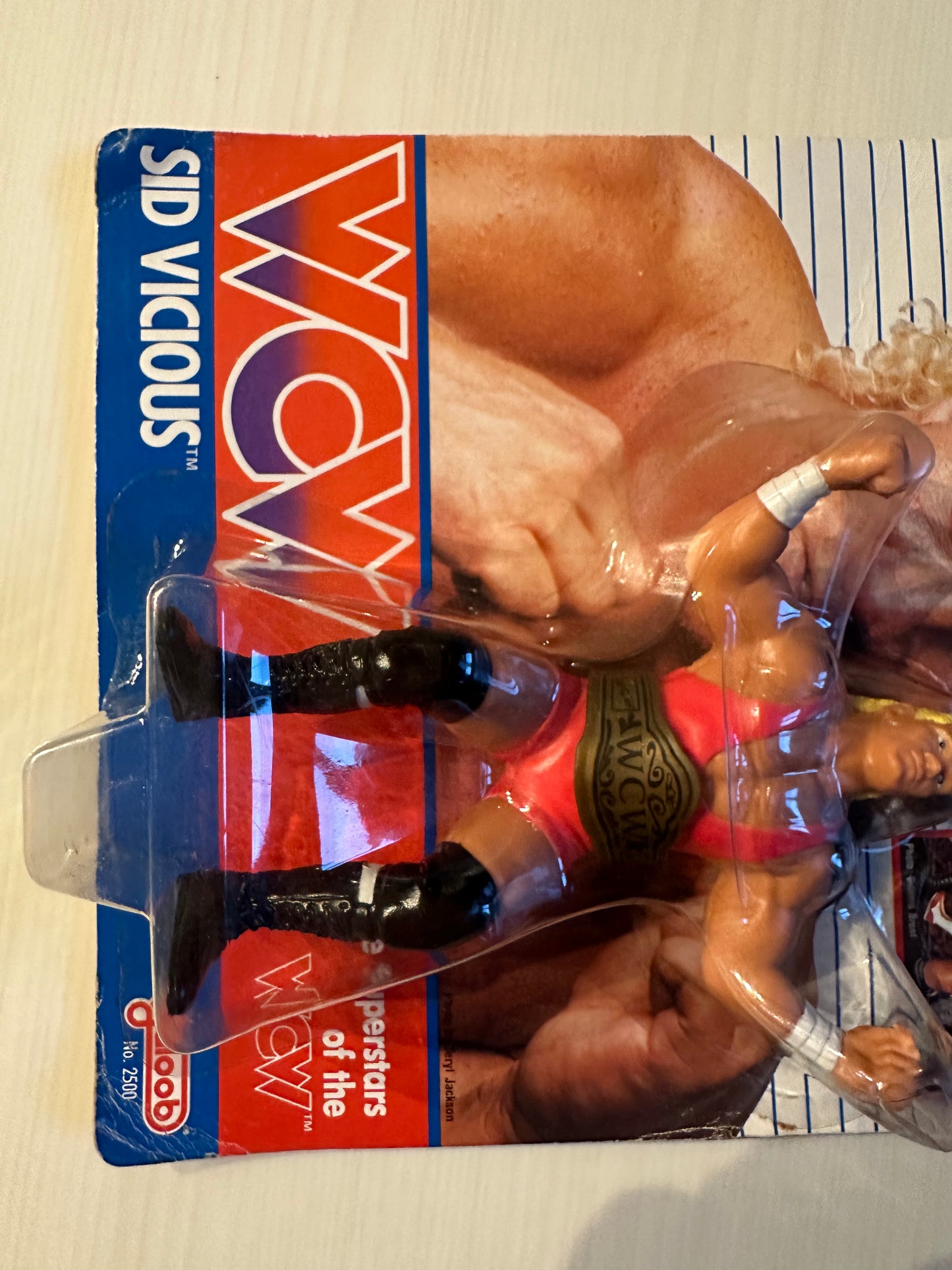 Sid Vicious WCW Galoob UK Exclusive