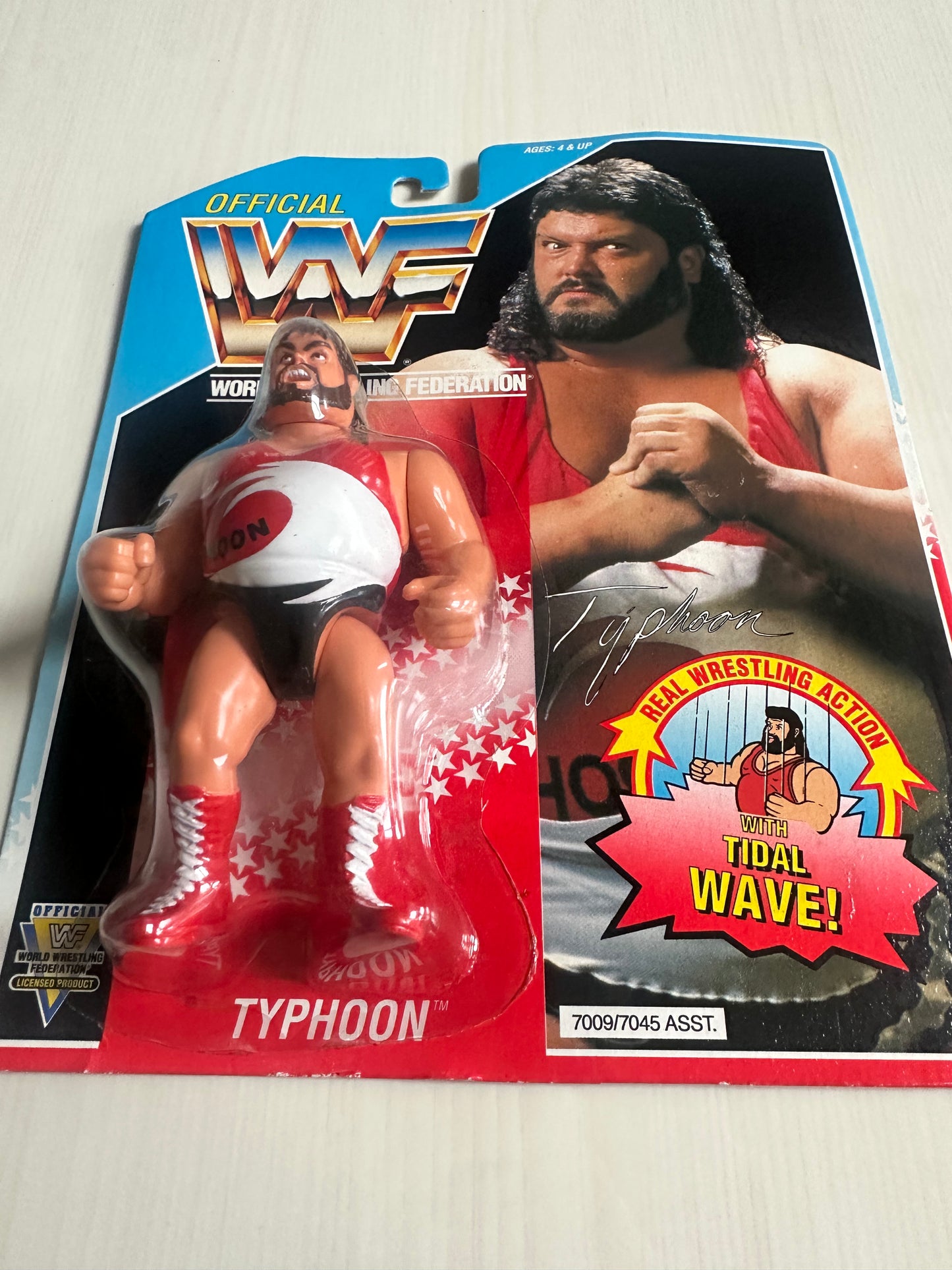 Typhoon Series 3 WWF Hasbro MOC figure