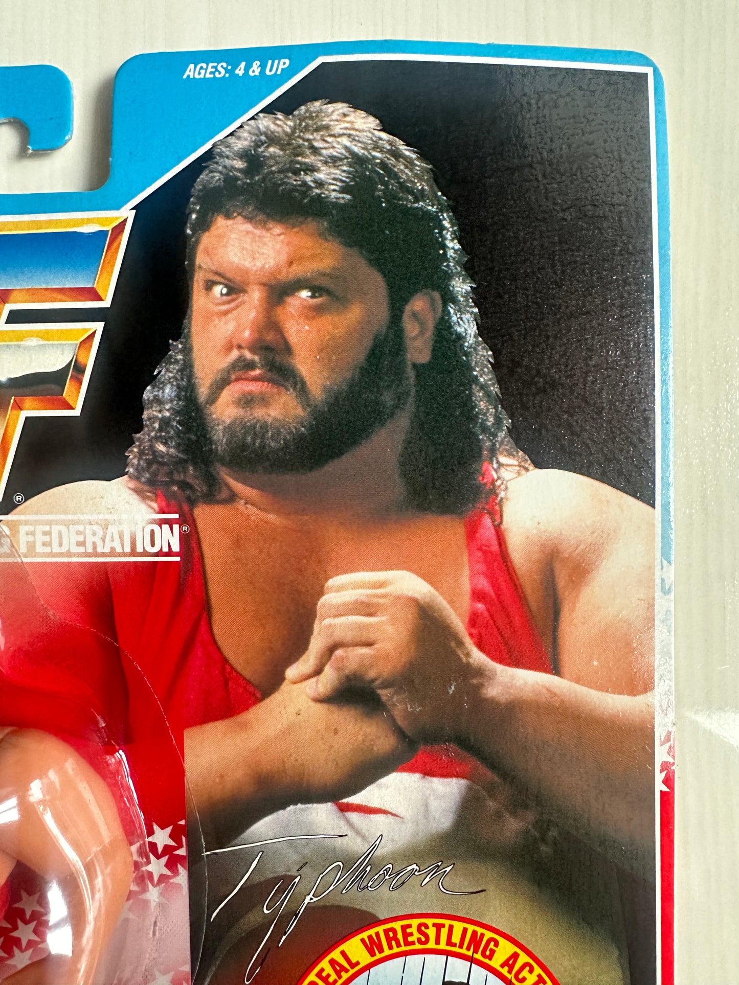 Typhoon Series 3 WWF Hasbro MOC figure