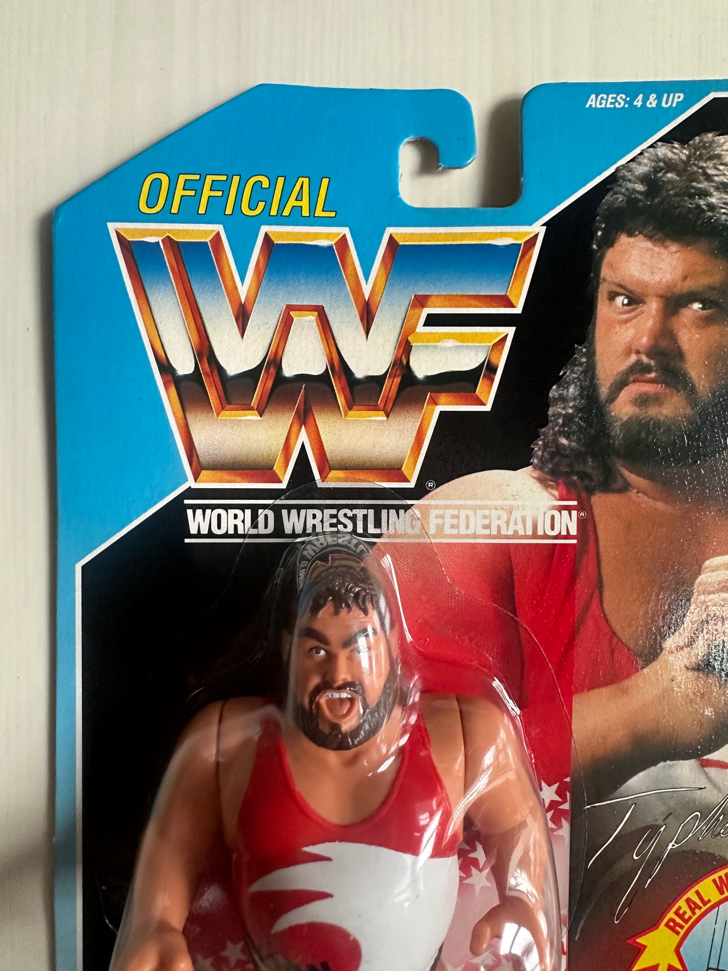 Typhoon Series 3 WWF Hasbro MOC figure