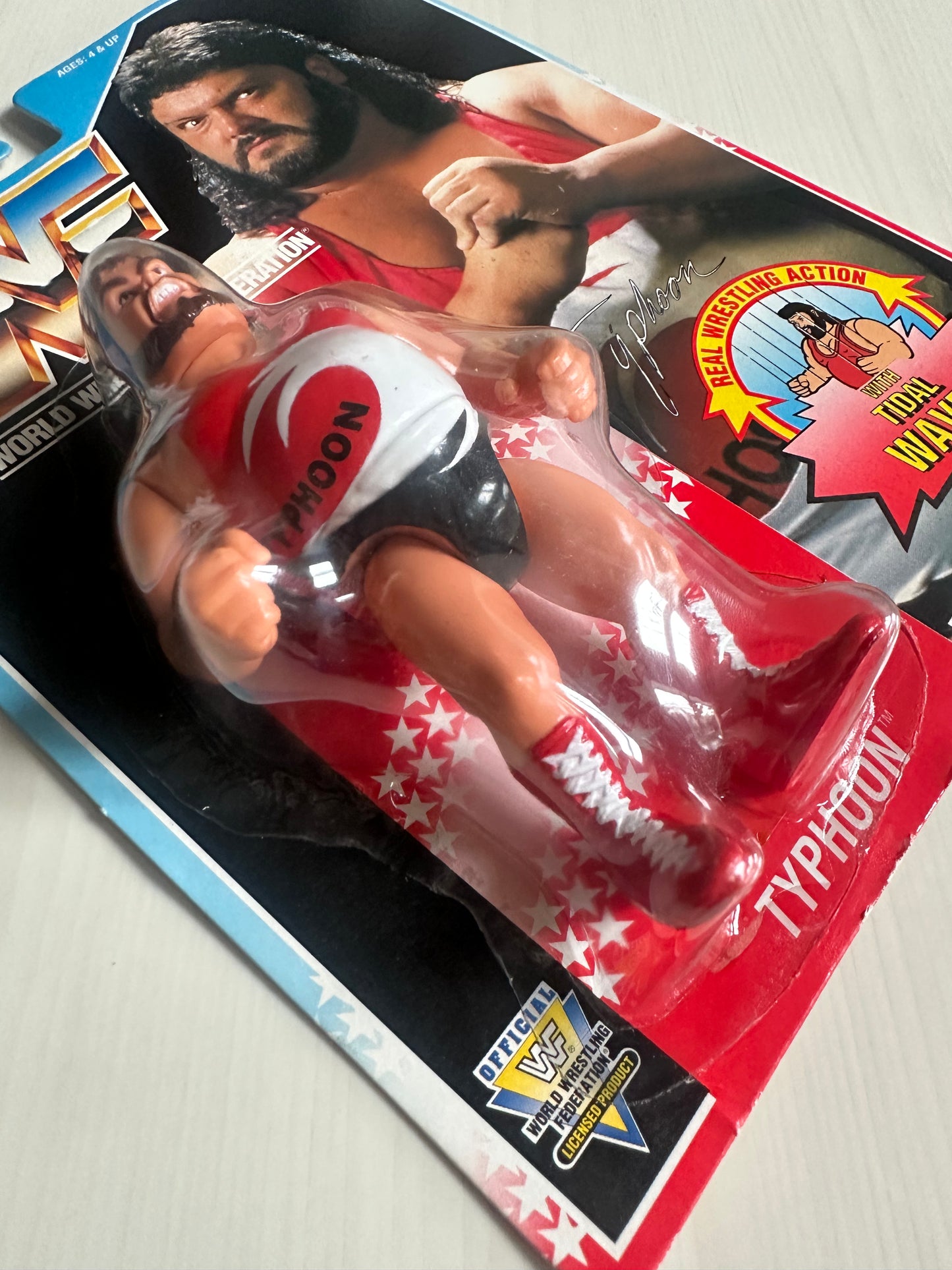 Typhoon Series 3 WWF Hasbro MOC figure