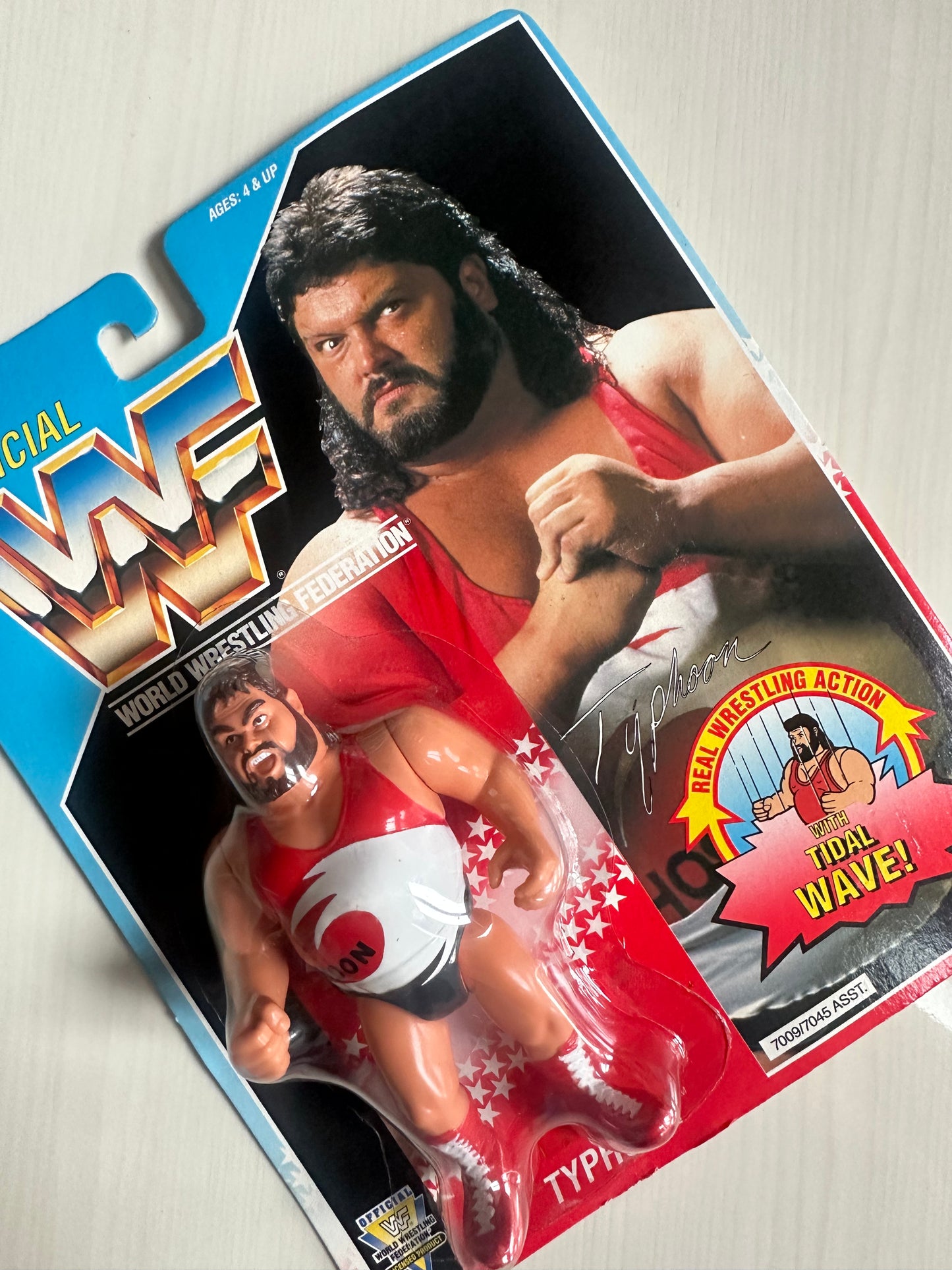 Typhoon Series 3 WWF Hasbro MOC figure