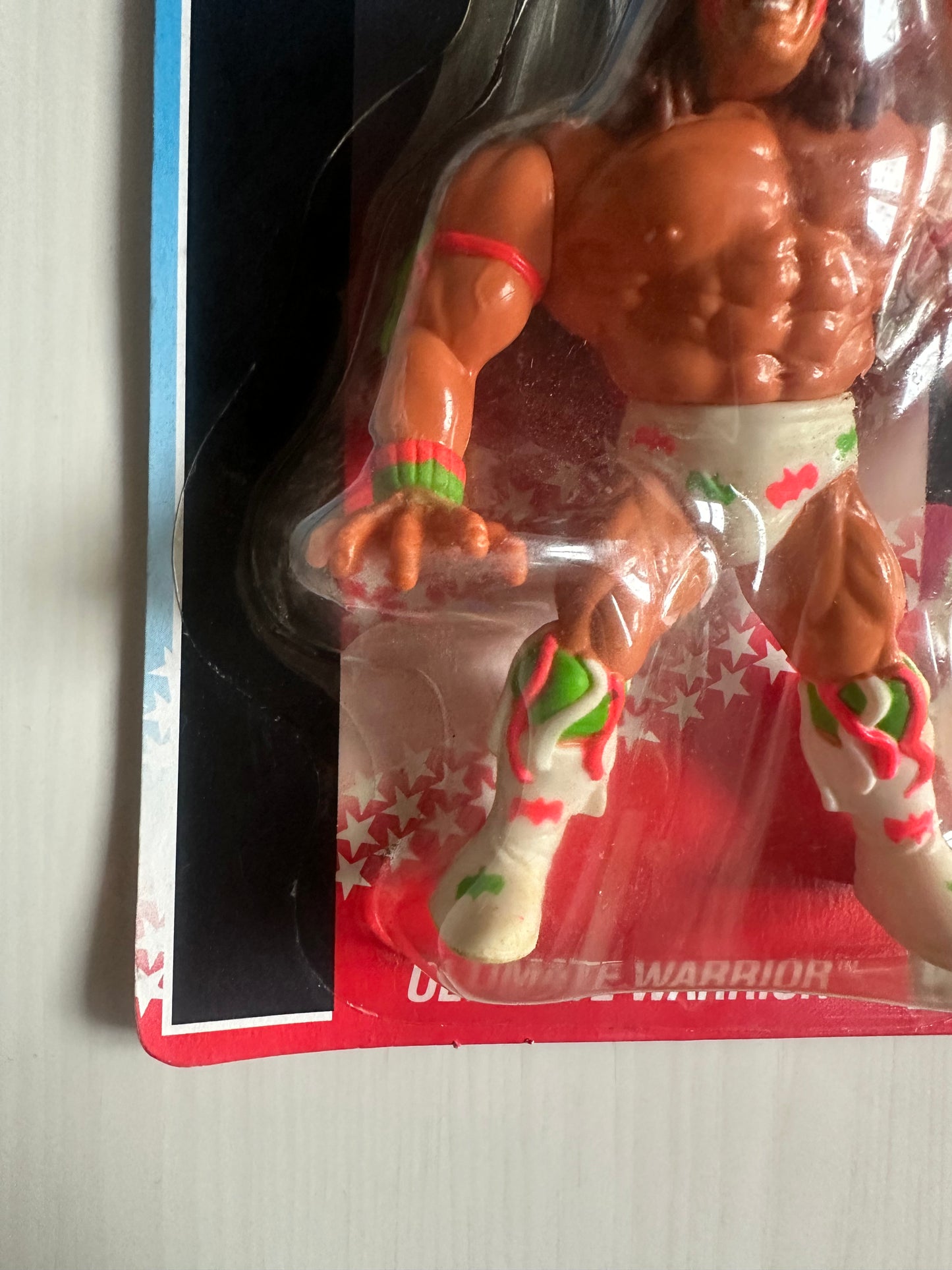 Ultimate Warrior Series 2 WWF Hasbro MOC Korean variant
