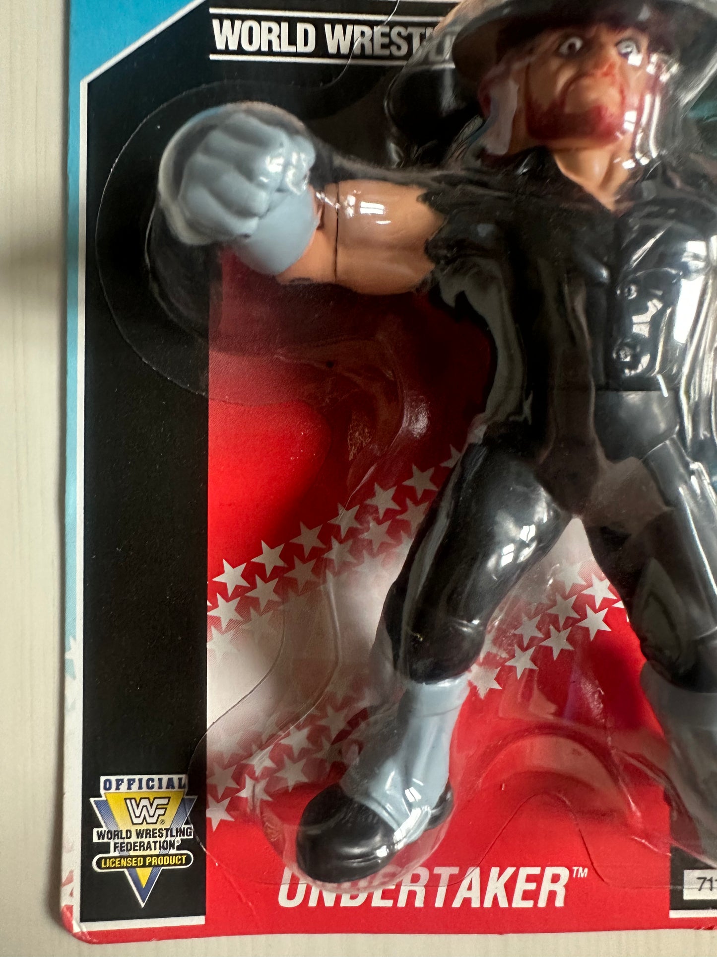 The Undertaker Series 4 WWF Hasbro MOC figure