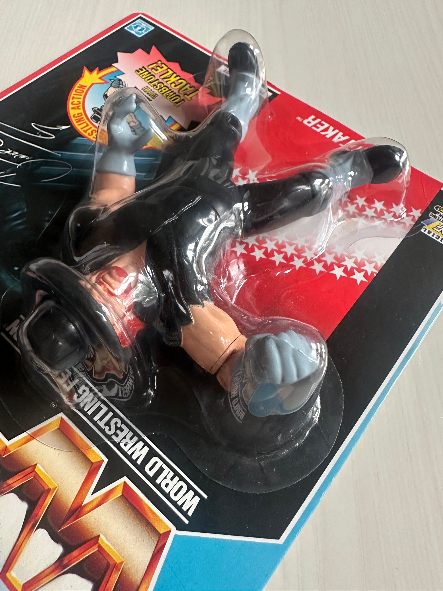 The Undertaker Series 4 WWF Hasbro MOC figure