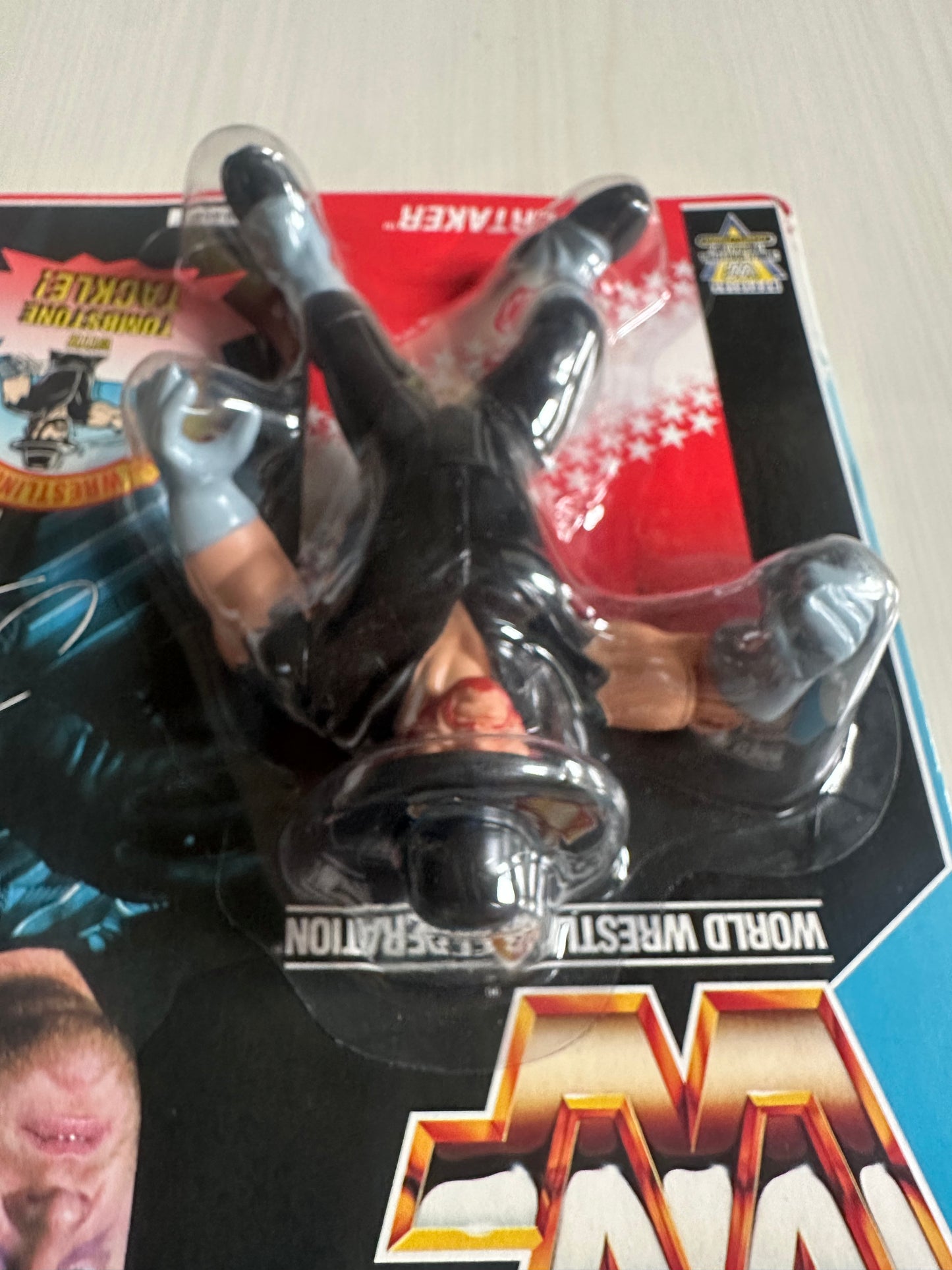 The Undertaker Series 4 WWF Hasbro MOC figure