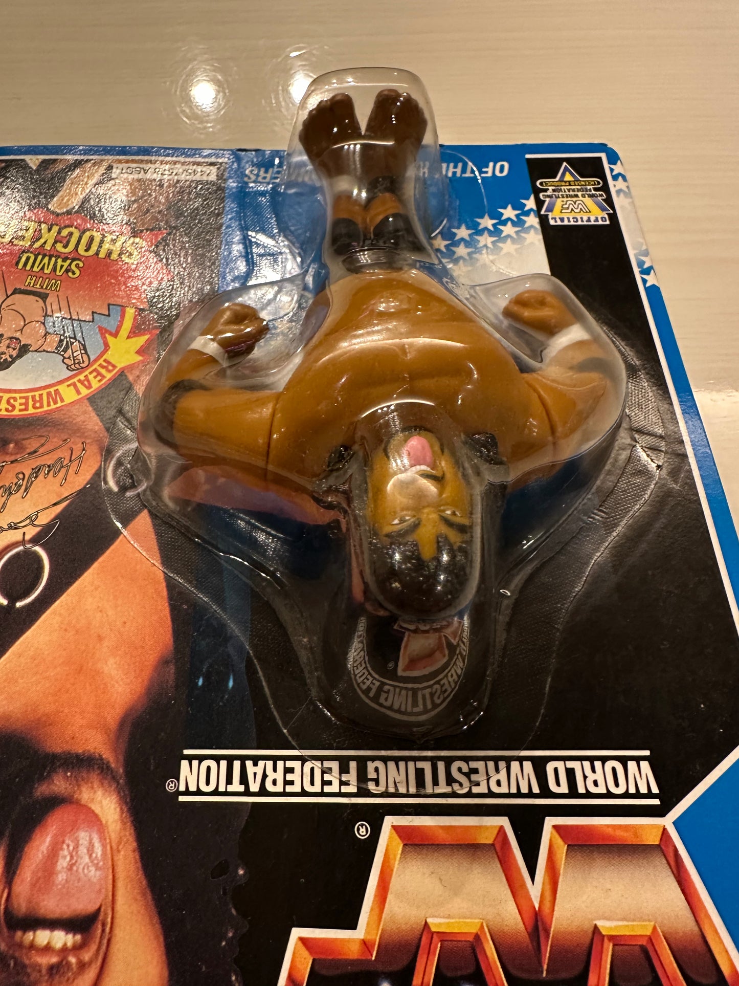 Samu the Headshrinker Series 10 WWF Hasbro