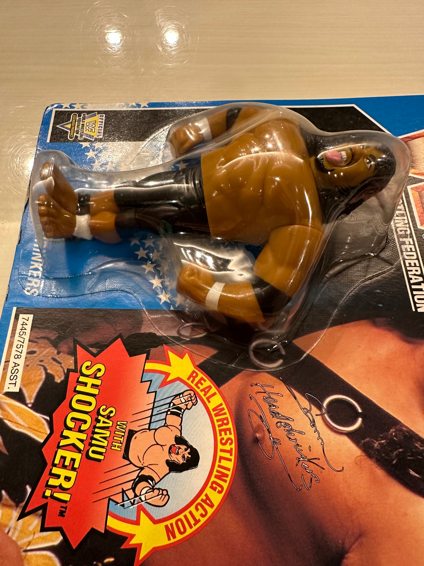 Samu the Headshrinker Series 10 WWF Hasbro