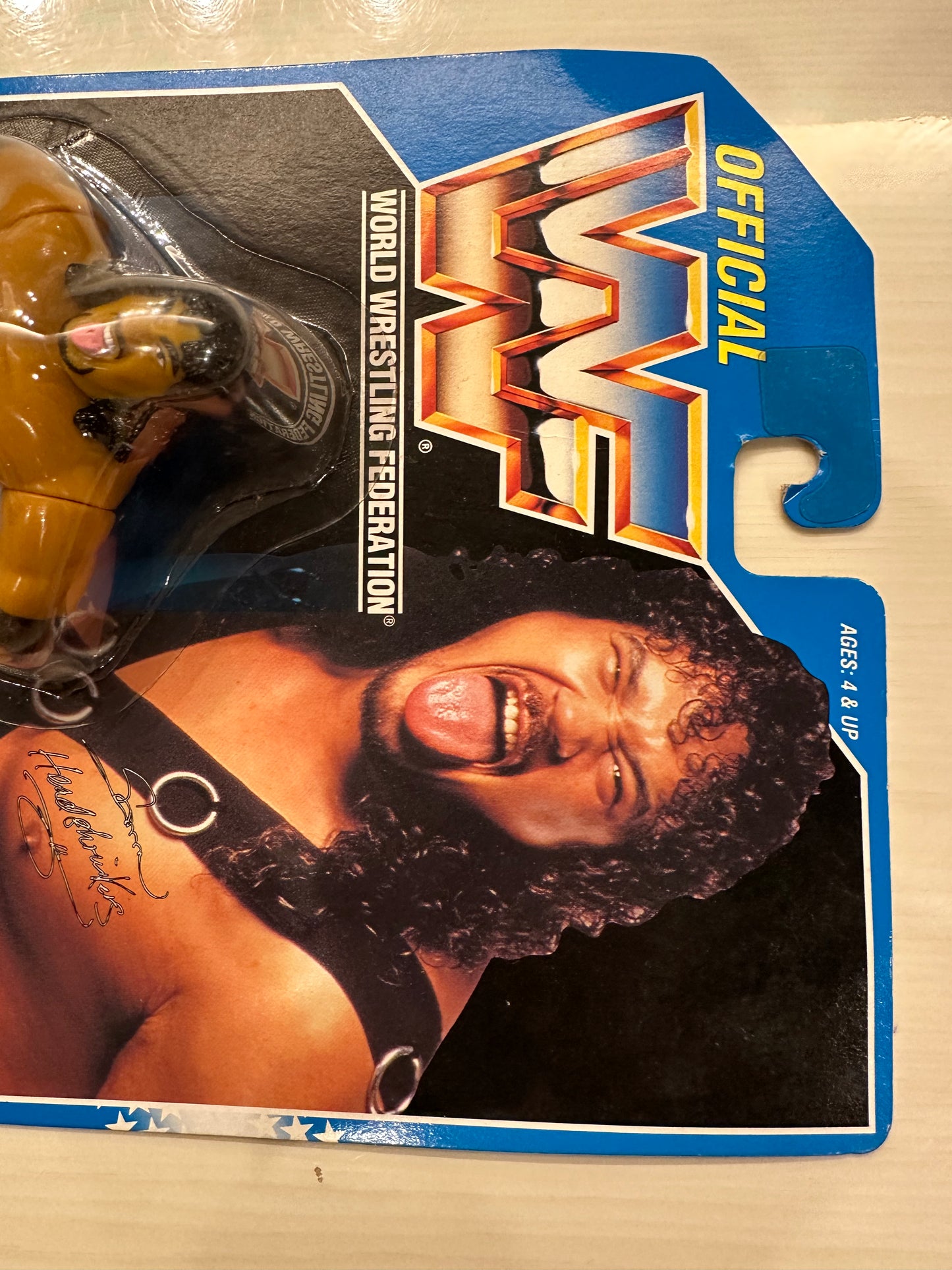 Samu the Headshrinker Series 10 WWF Hasbro