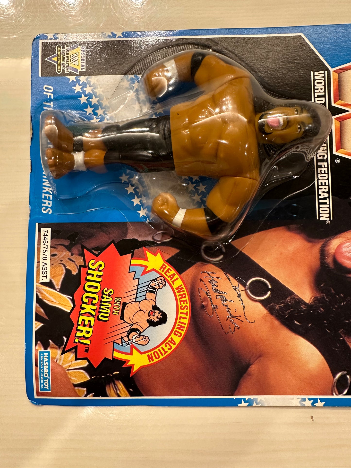 Samu the Headshrinker Series 10 WWF Hasbro