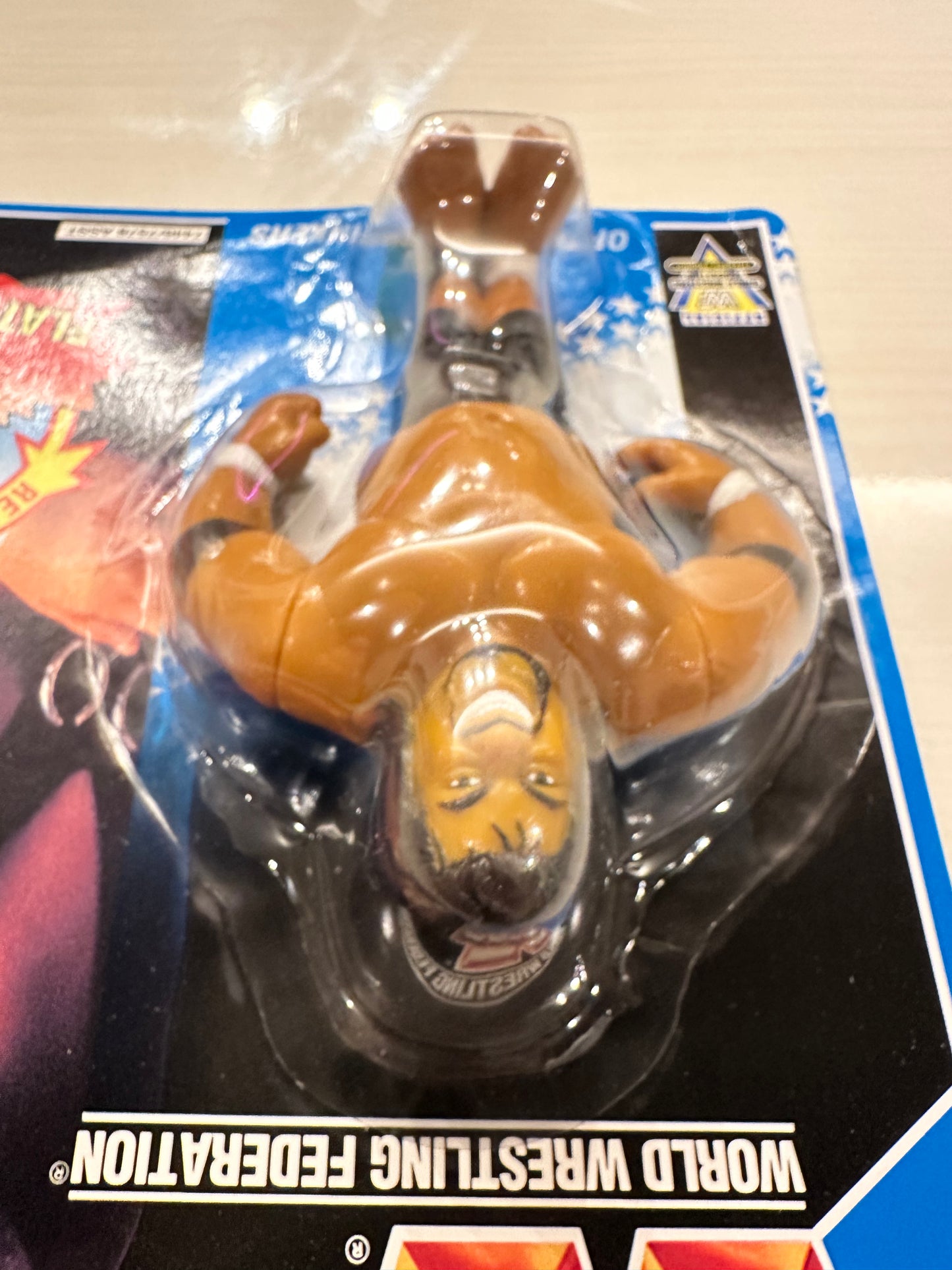 Fatu the Headshrinker Series 10 WWF Hasbro