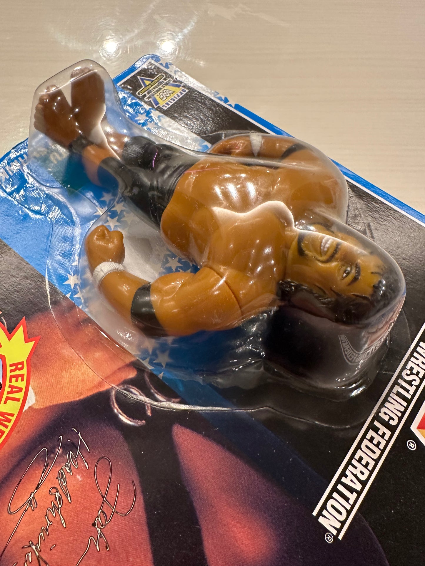 Fatu the Headshrinker Series 10 WWF Hasbro