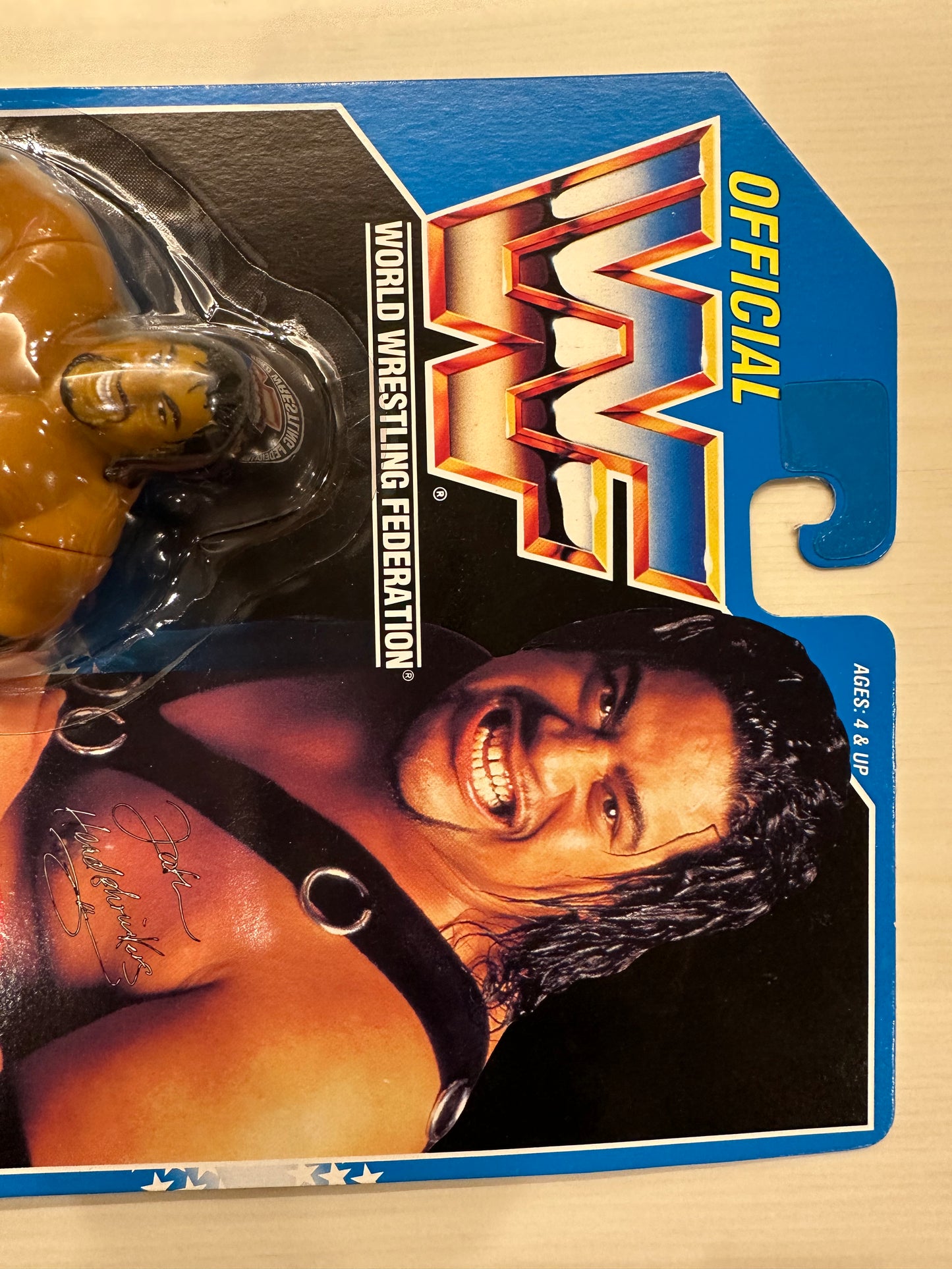 Fatu the Headshrinker Series 10 WWF Hasbro