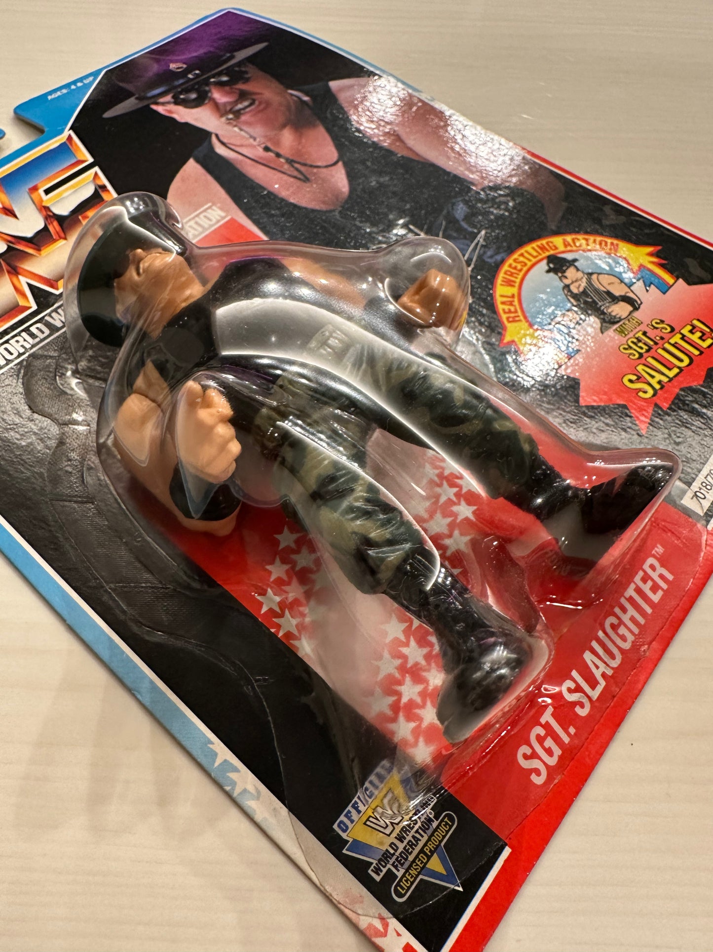 Sgt Slaughter Series 3 WWF Hasbro