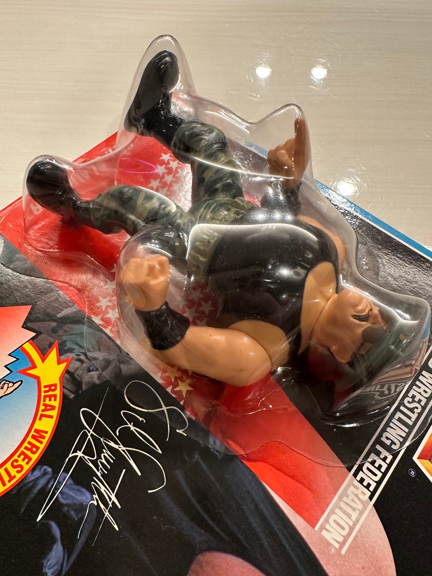Sgt Slaughter Series 3 WWF Hasbro