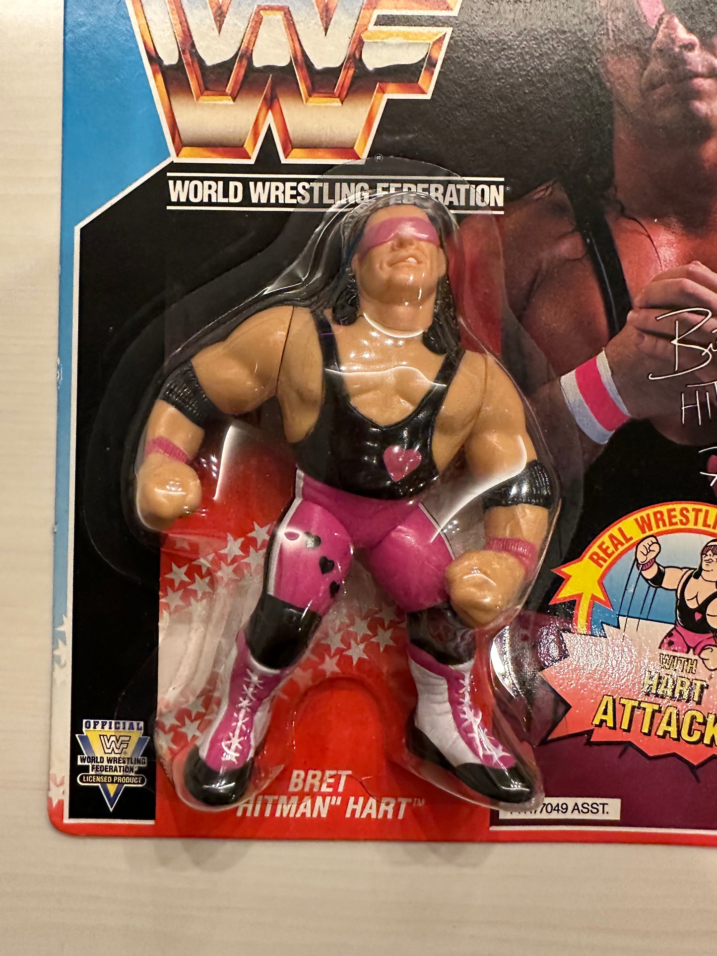 Bret Hart Series 4 WWF Hasbro