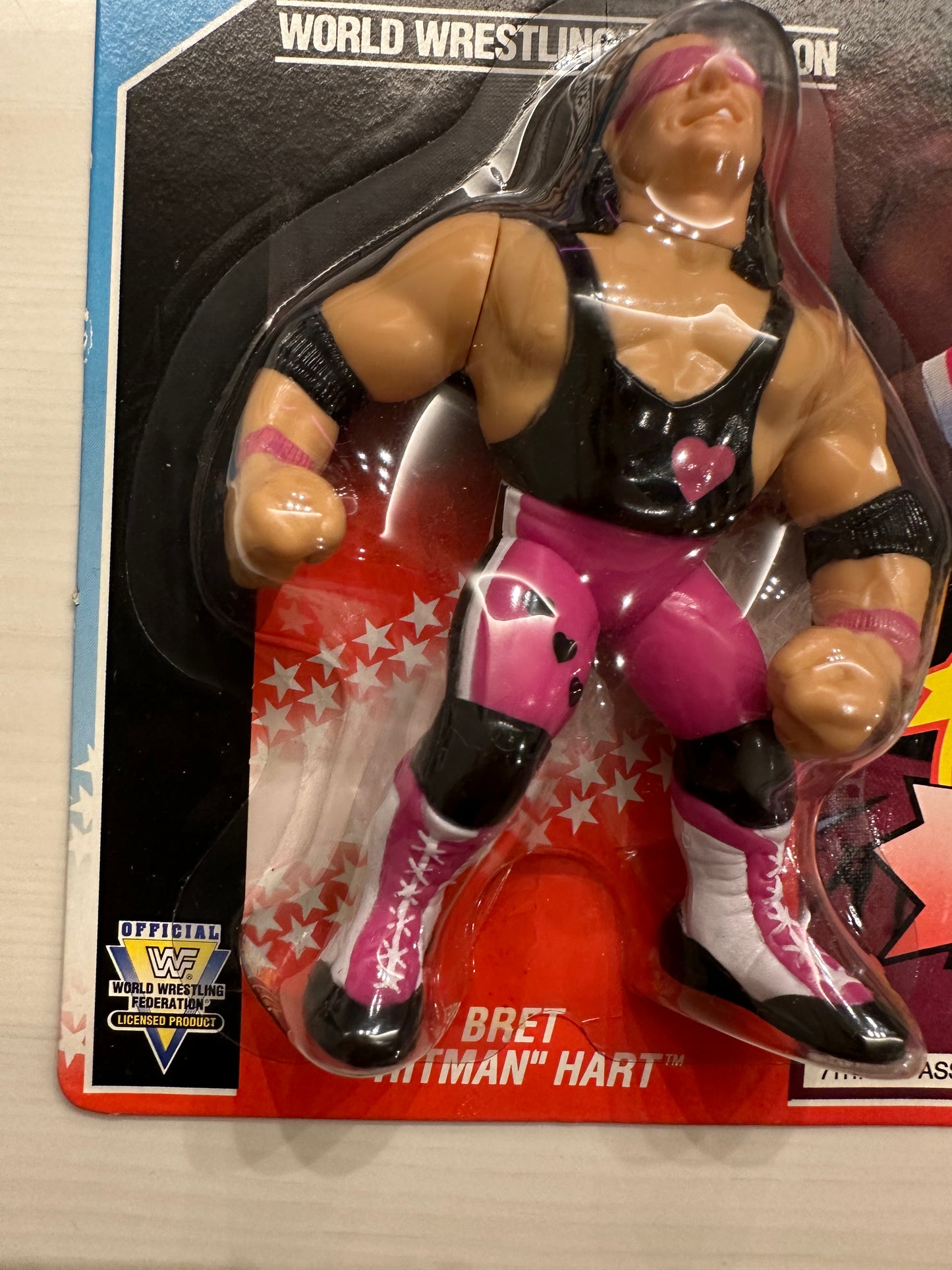 Bret Hart Series 4 WWF Hasbro