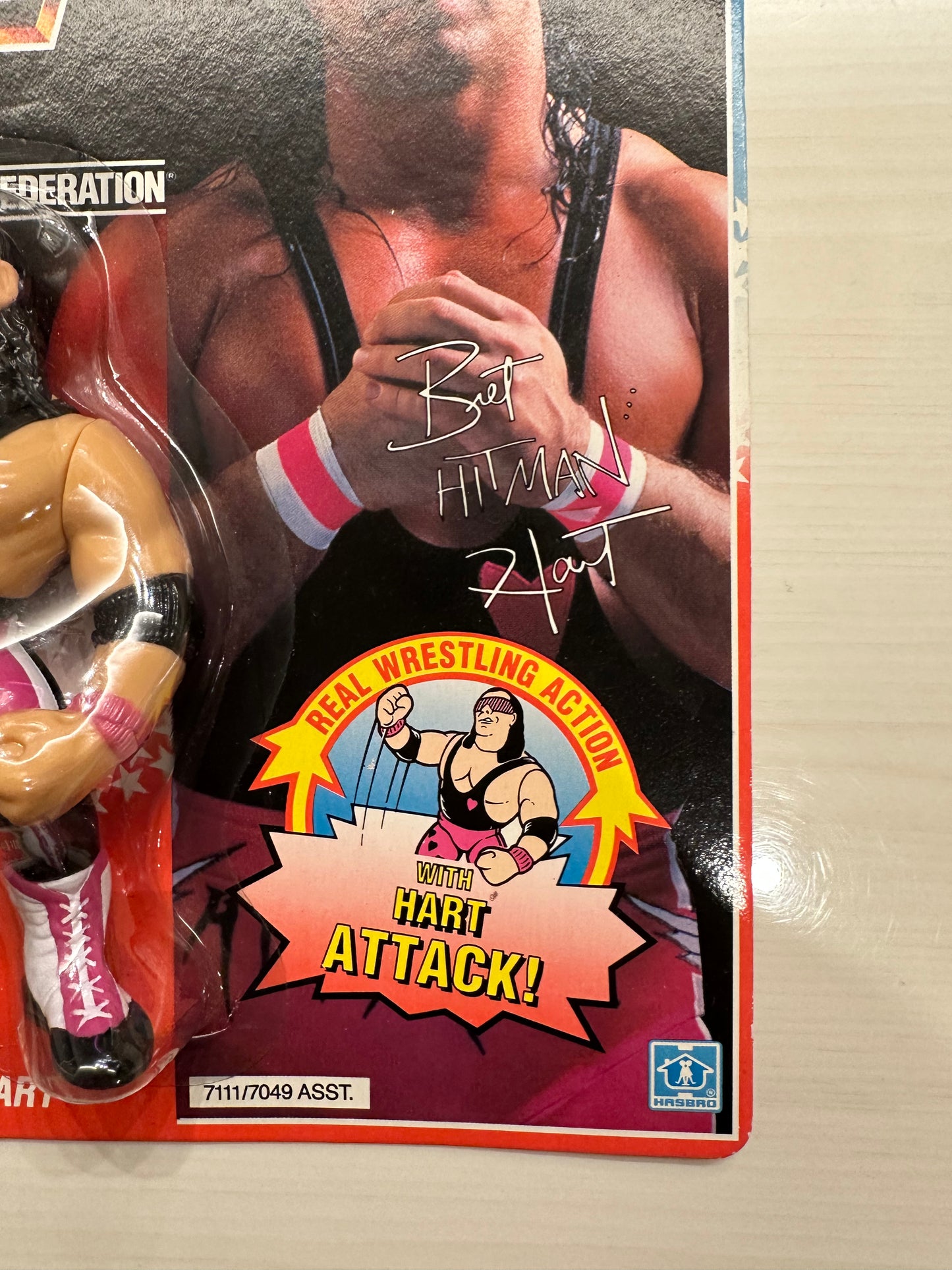 Bret Hart Series 4 WWF Hasbro