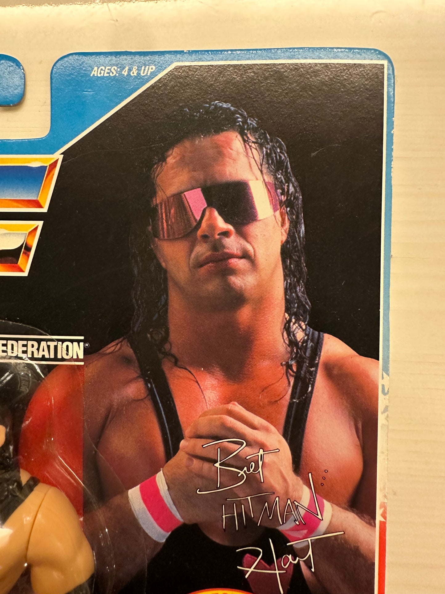 Bret Hart Series 4 WWF Hasbro