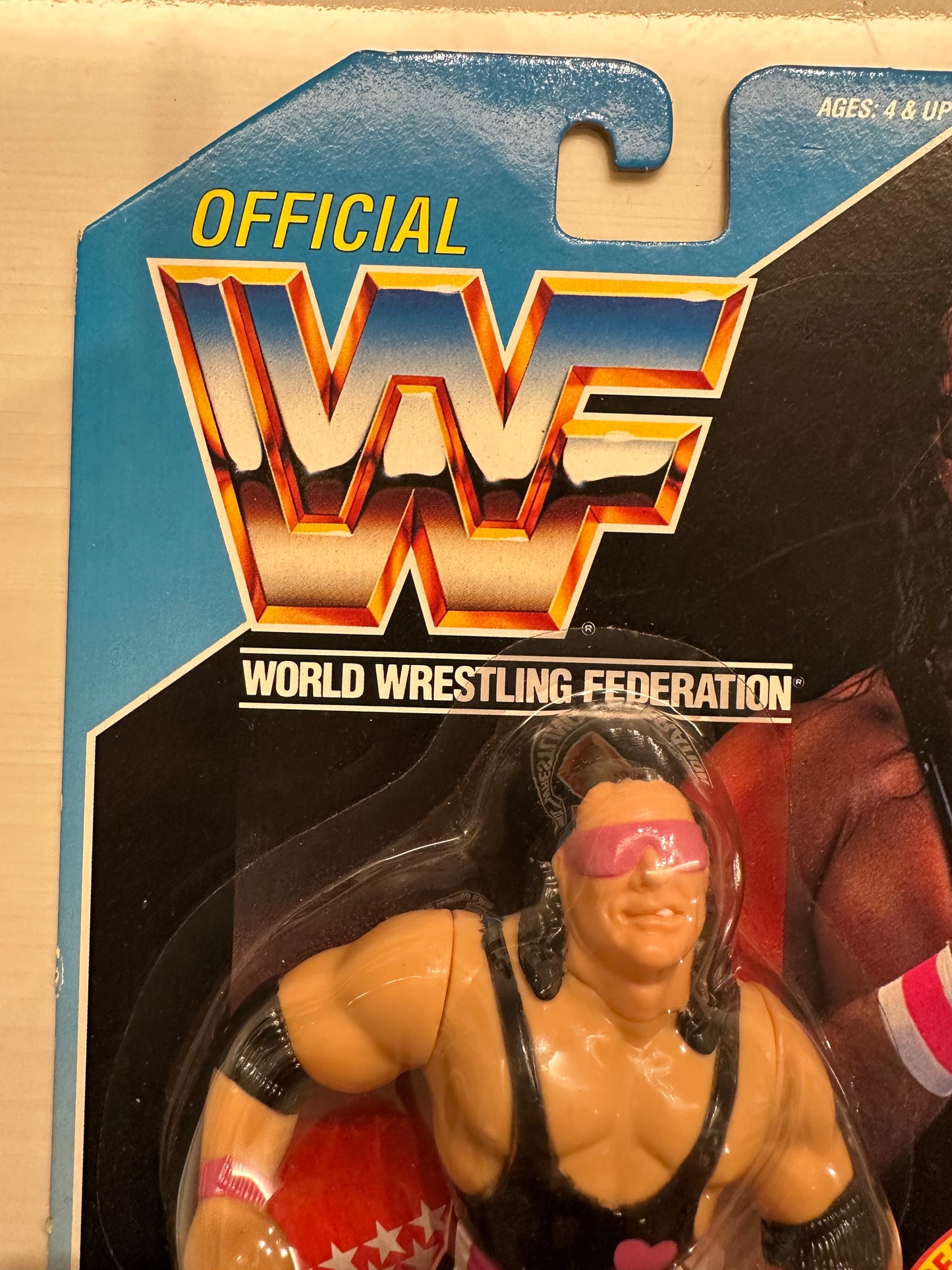 Bret Hart Series 4 WWF Hasbro