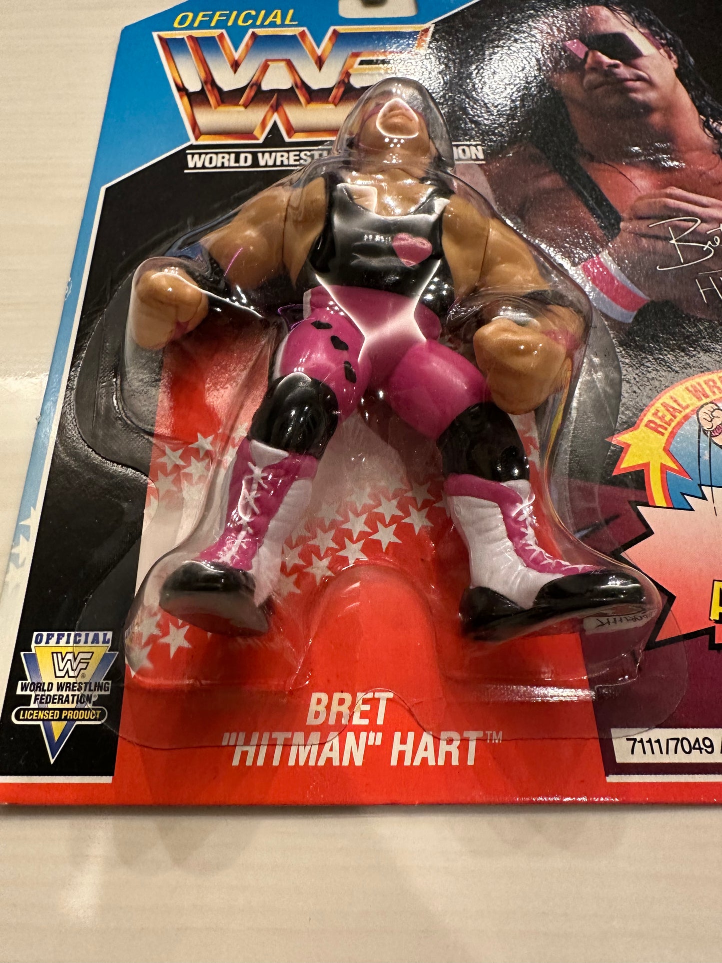 Bret Hart Series 4 WWF Hasbro