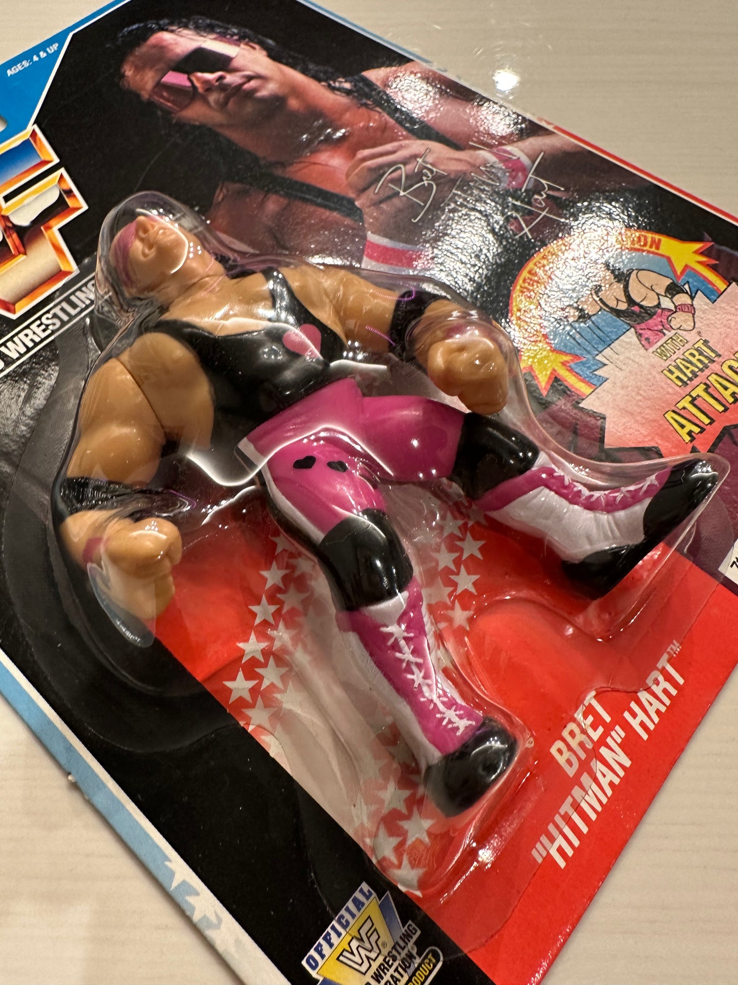 Bret Hart Series 4 WWF Hasbro