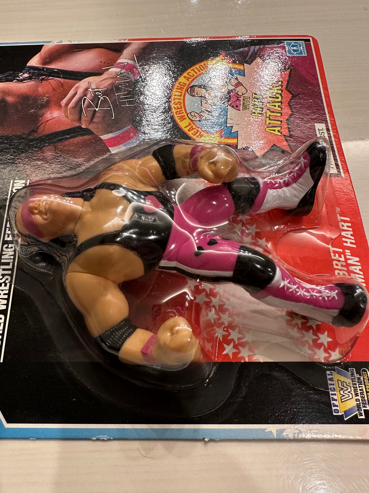 Bret Hart Series 4 WWF Hasbro