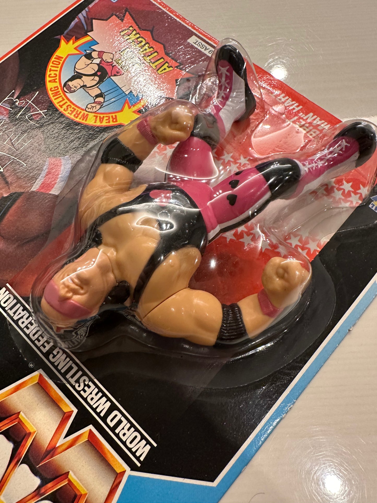 Bret Hart Series 4 WWF Hasbro
