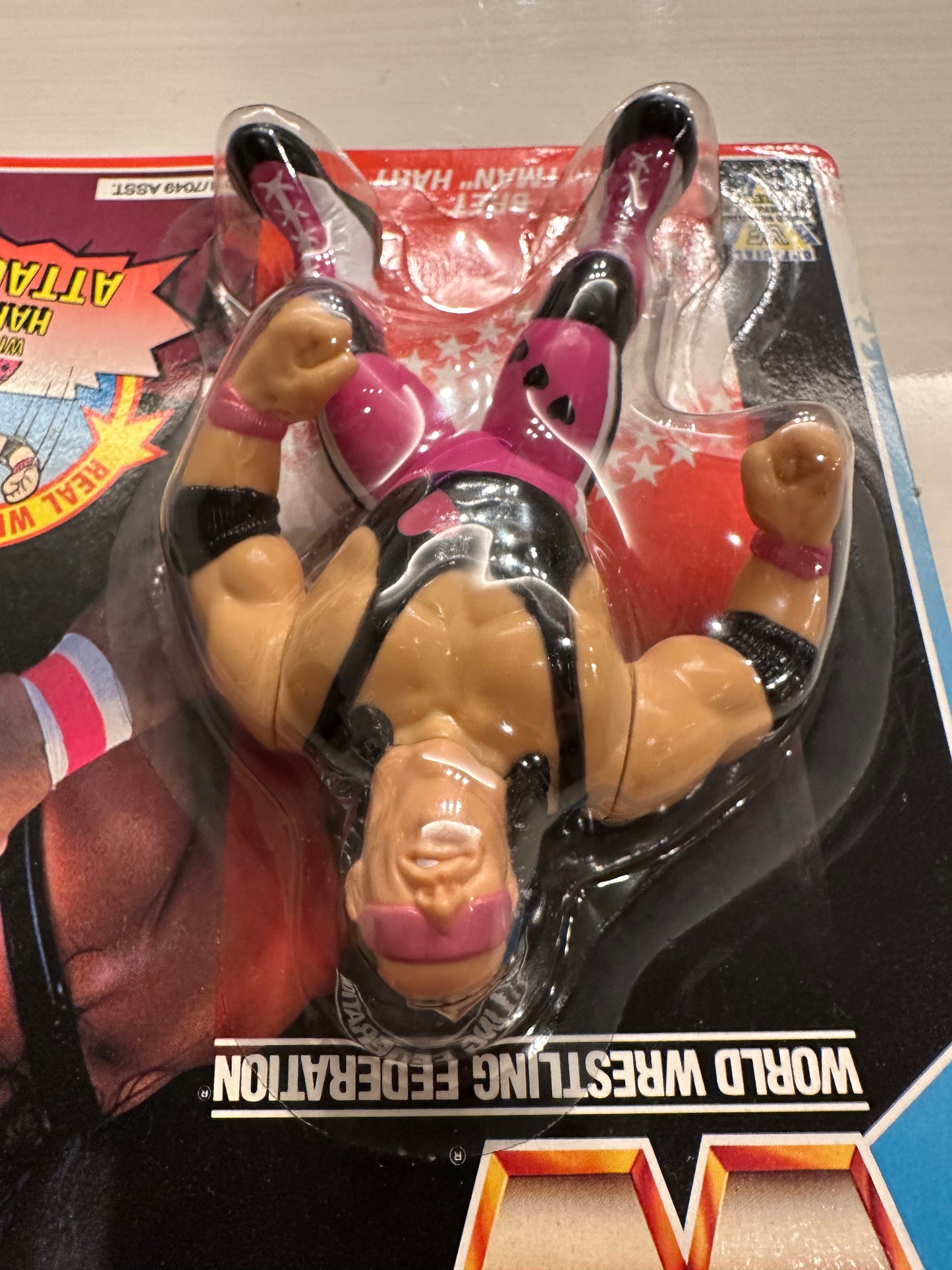 Bret Hart Series 4 WWF Hasbro