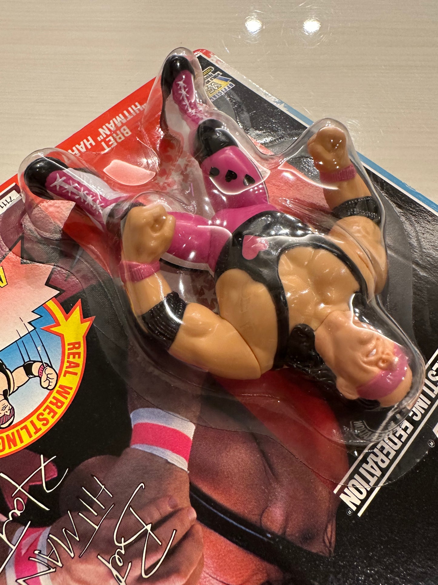 Bret Hart Series 4 WWF Hasbro