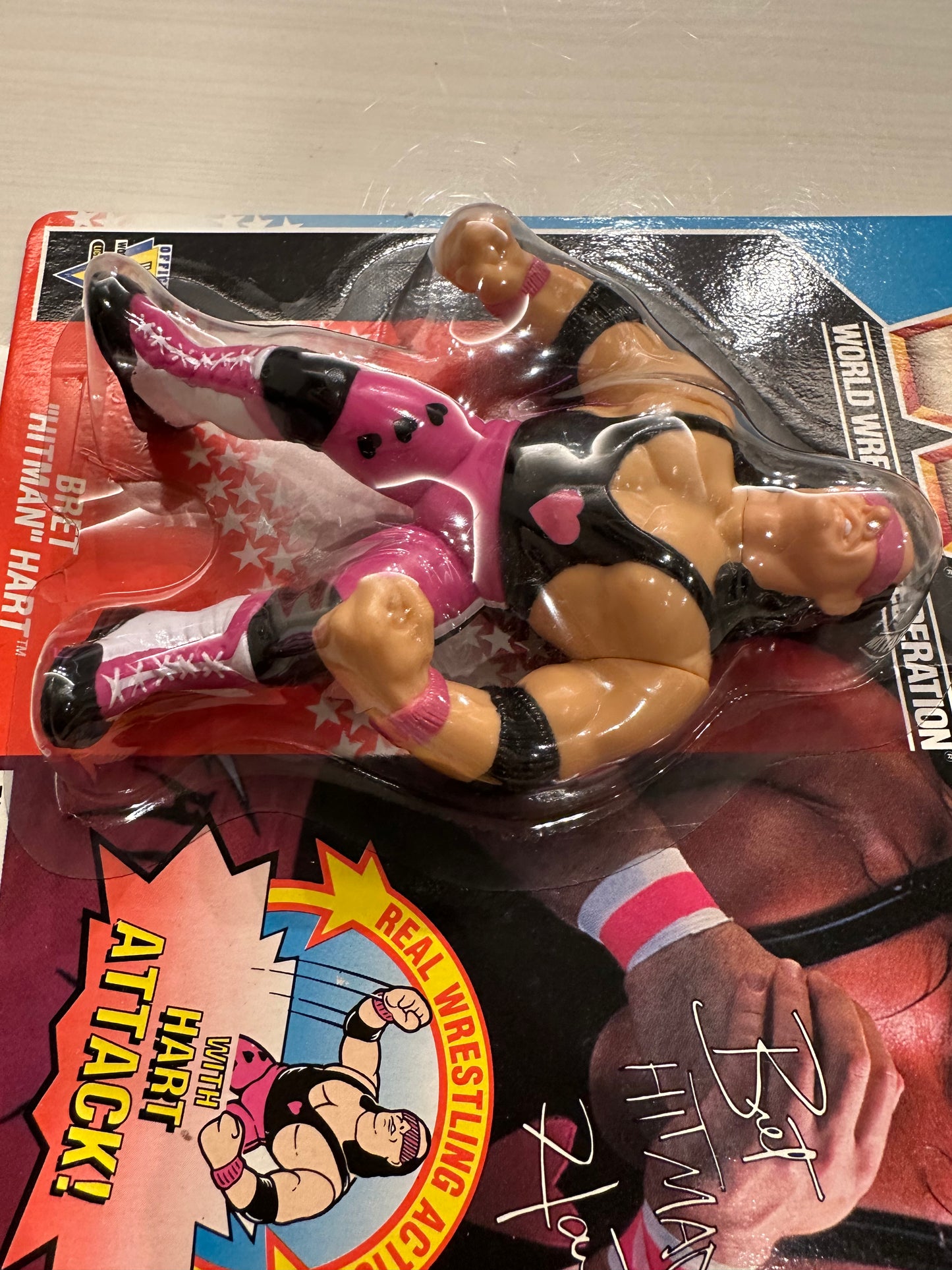 Bret Hart Series 4 WWF Hasbro