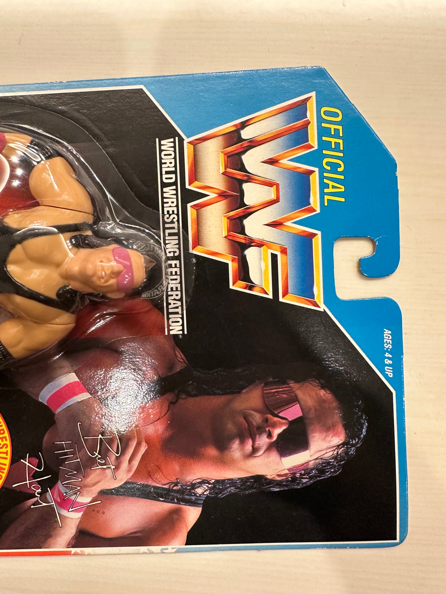 Bret Hart Series 4 WWF Hasbro