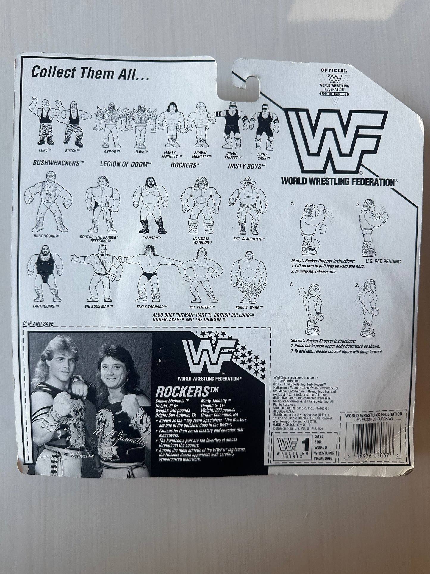 The Rockers Series 2 WWF Hasbro