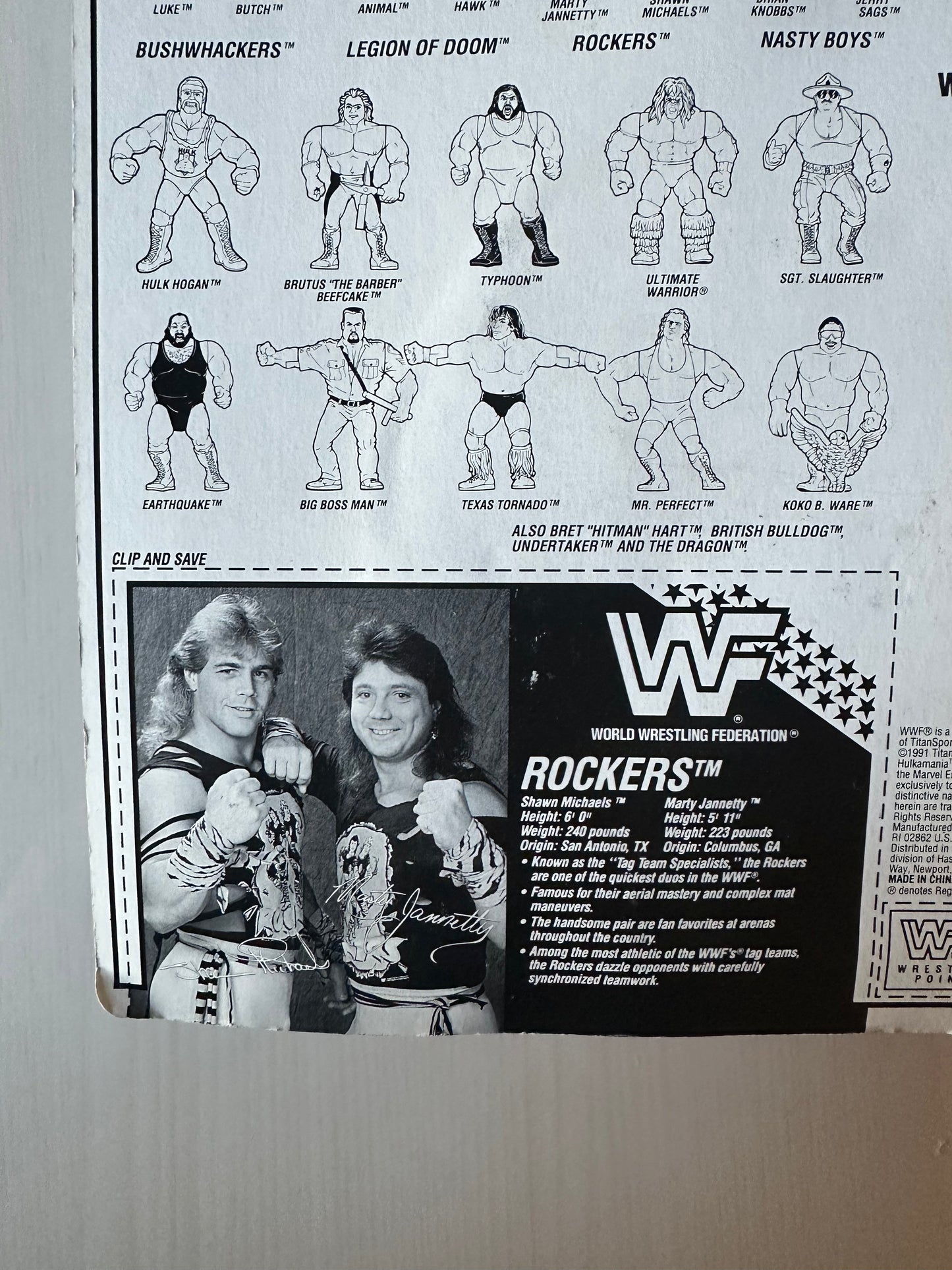 The Rockers Series 2 WWF Hasbro