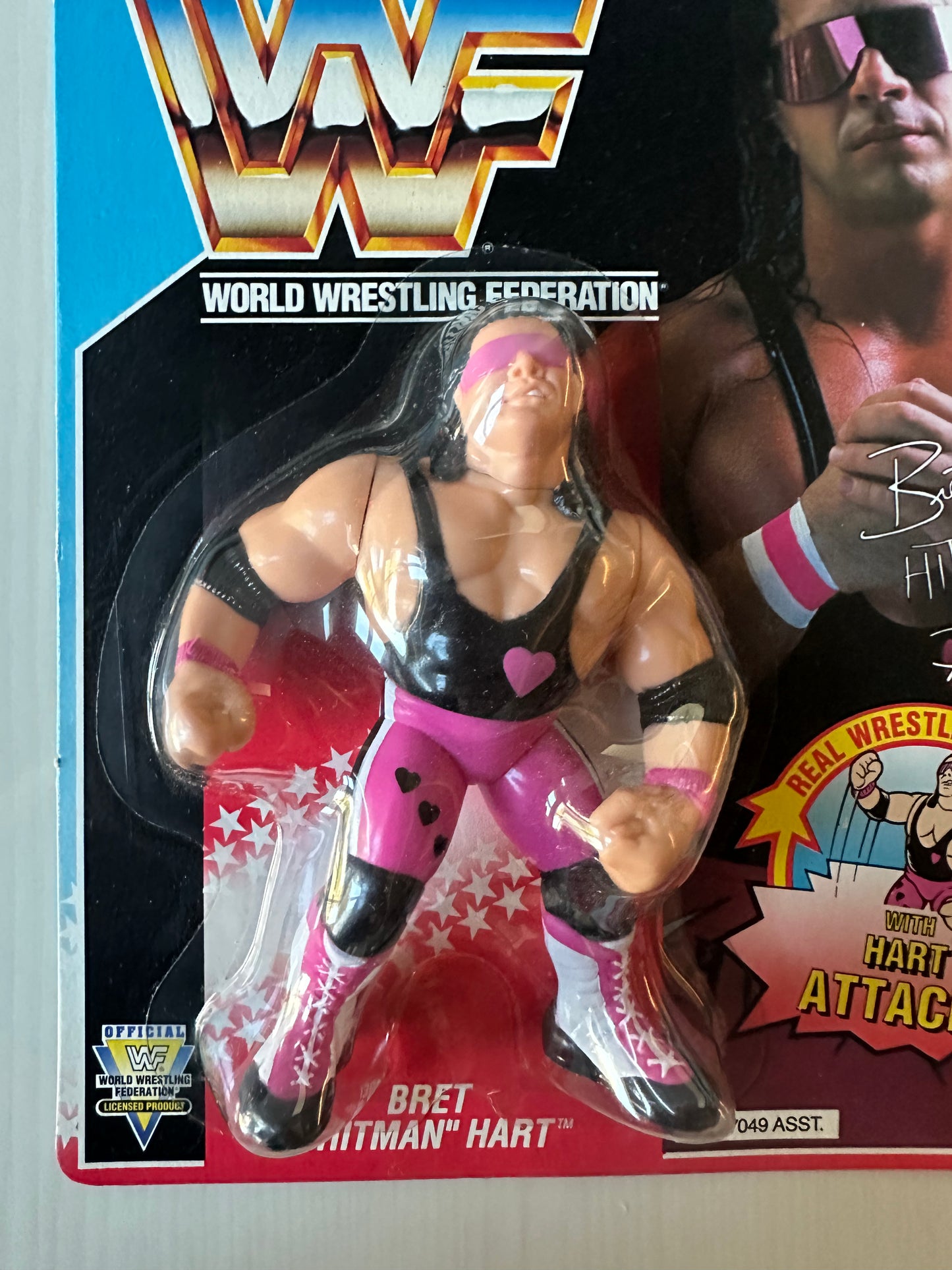 Bret Hart Series 4 WWF Hasbro