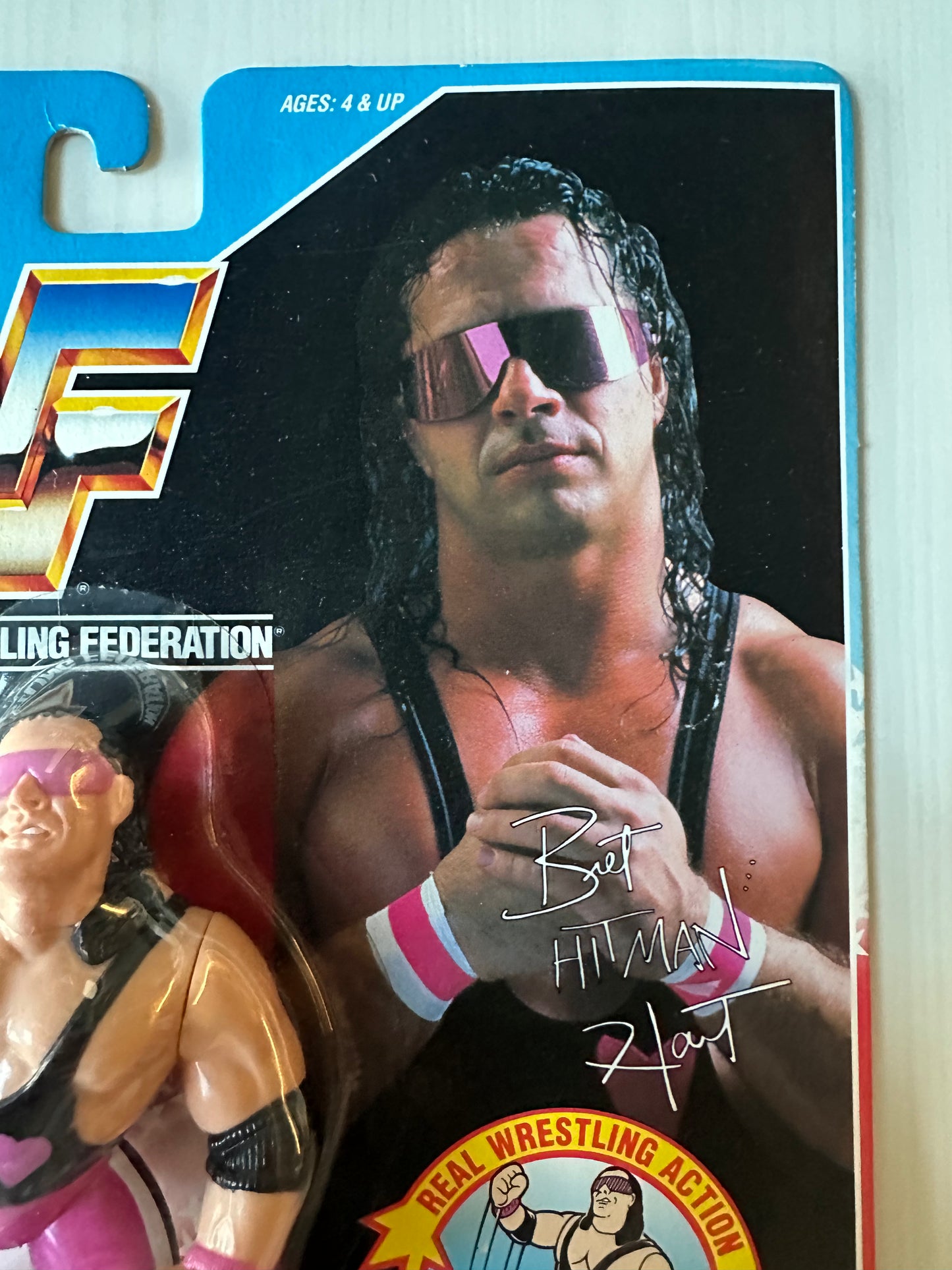 Bret Hart Series 4 WWF Hasbro