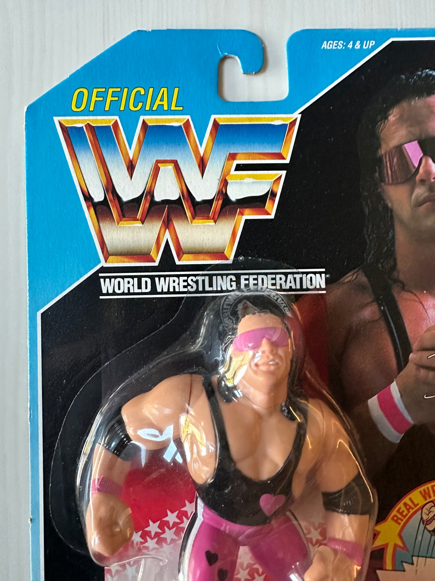 Bret Hart Series 4 WWF Hasbro
