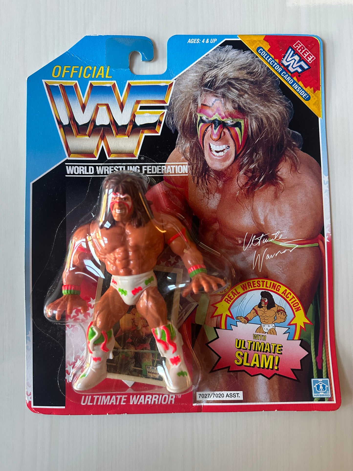 Ultimate Warrior Series 2 WWF Hasbro