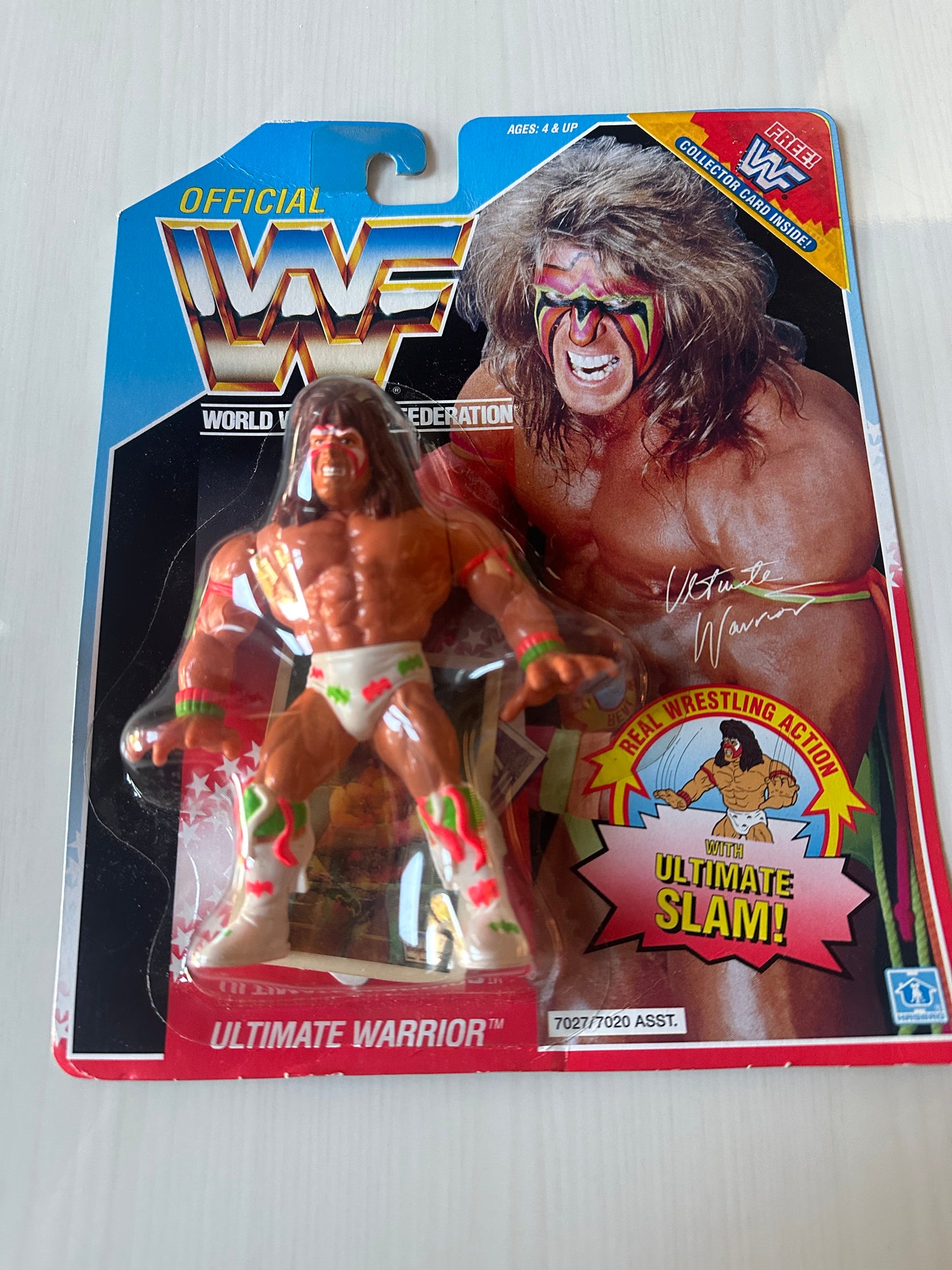 Ultimate Warrior Series 2 WWF Hasbro