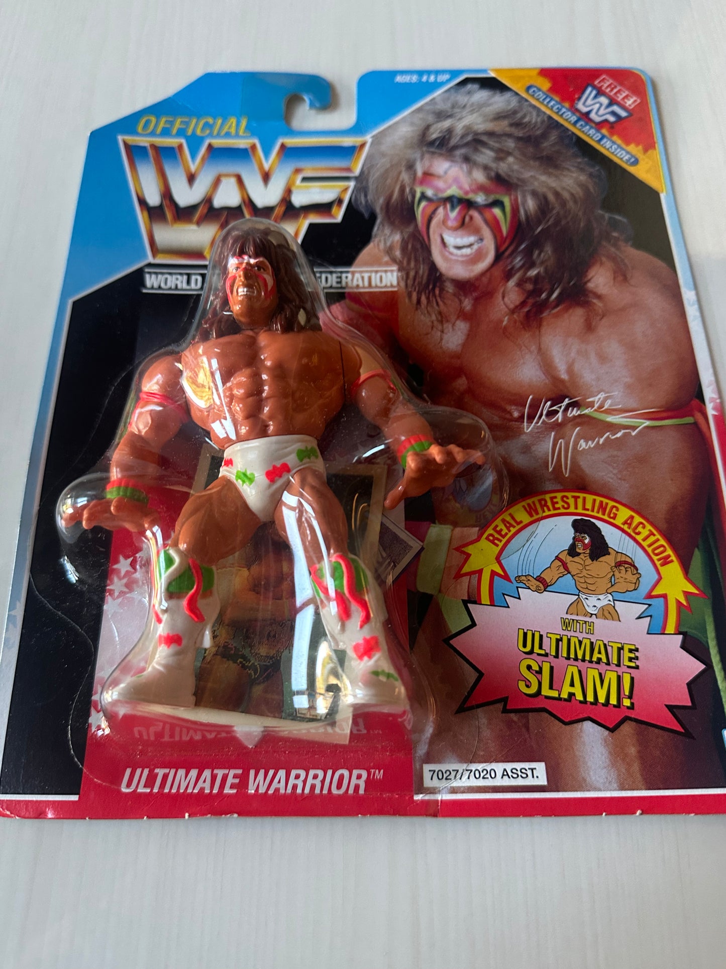 Ultimate Warrior Series 2 WWF Hasbro