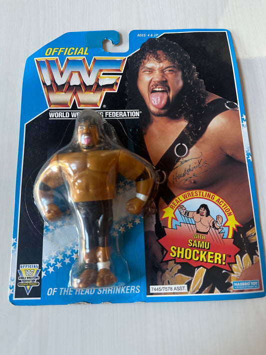 Samu the Headshrinker Series 10 WWF Hasbro