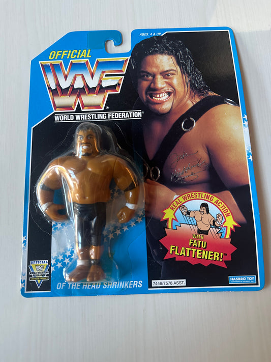 Fatu the Headshrinker Series 10 WWF Hasbro